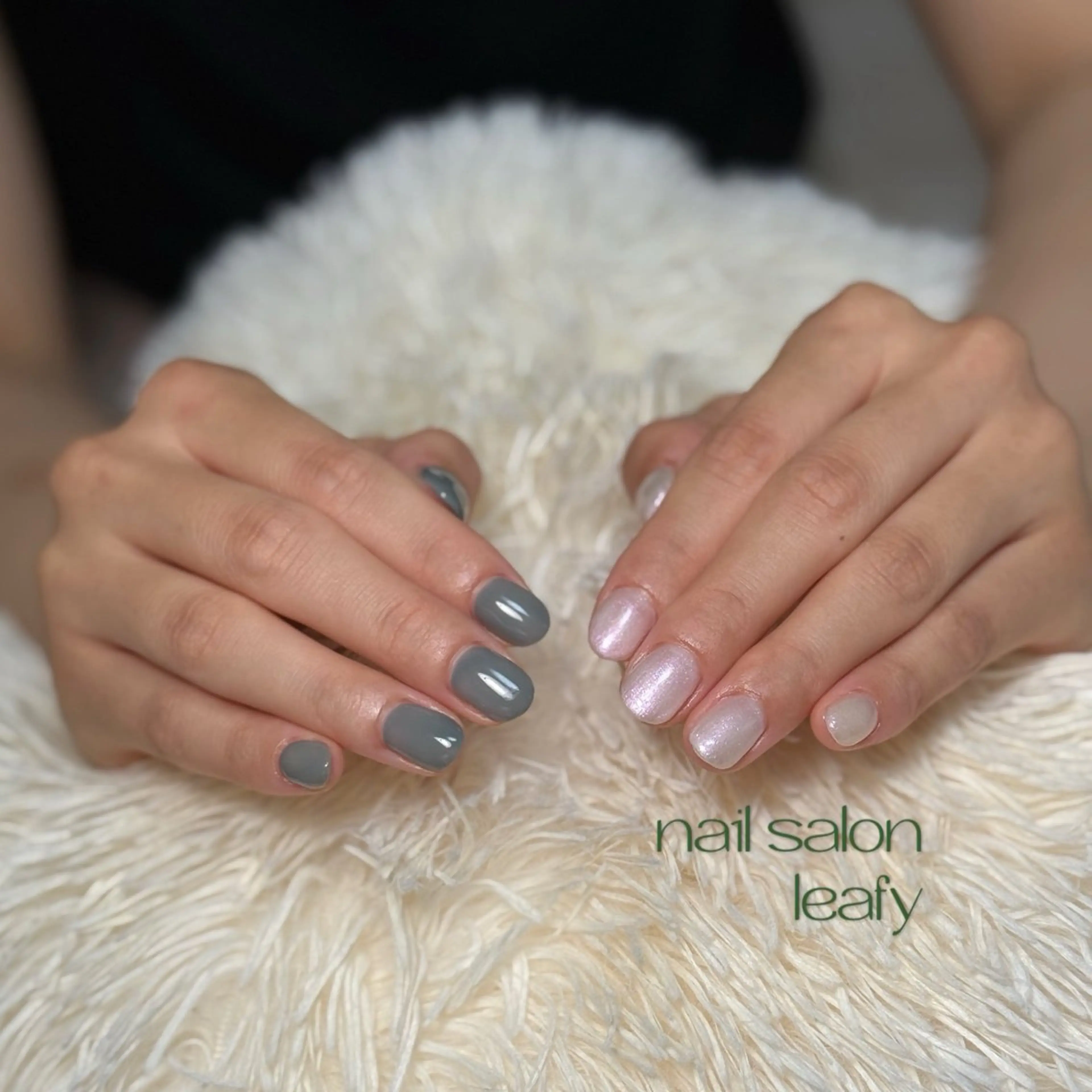 ネイル ワンカラーネイル ネイルサロン leafyのネイルデザイン