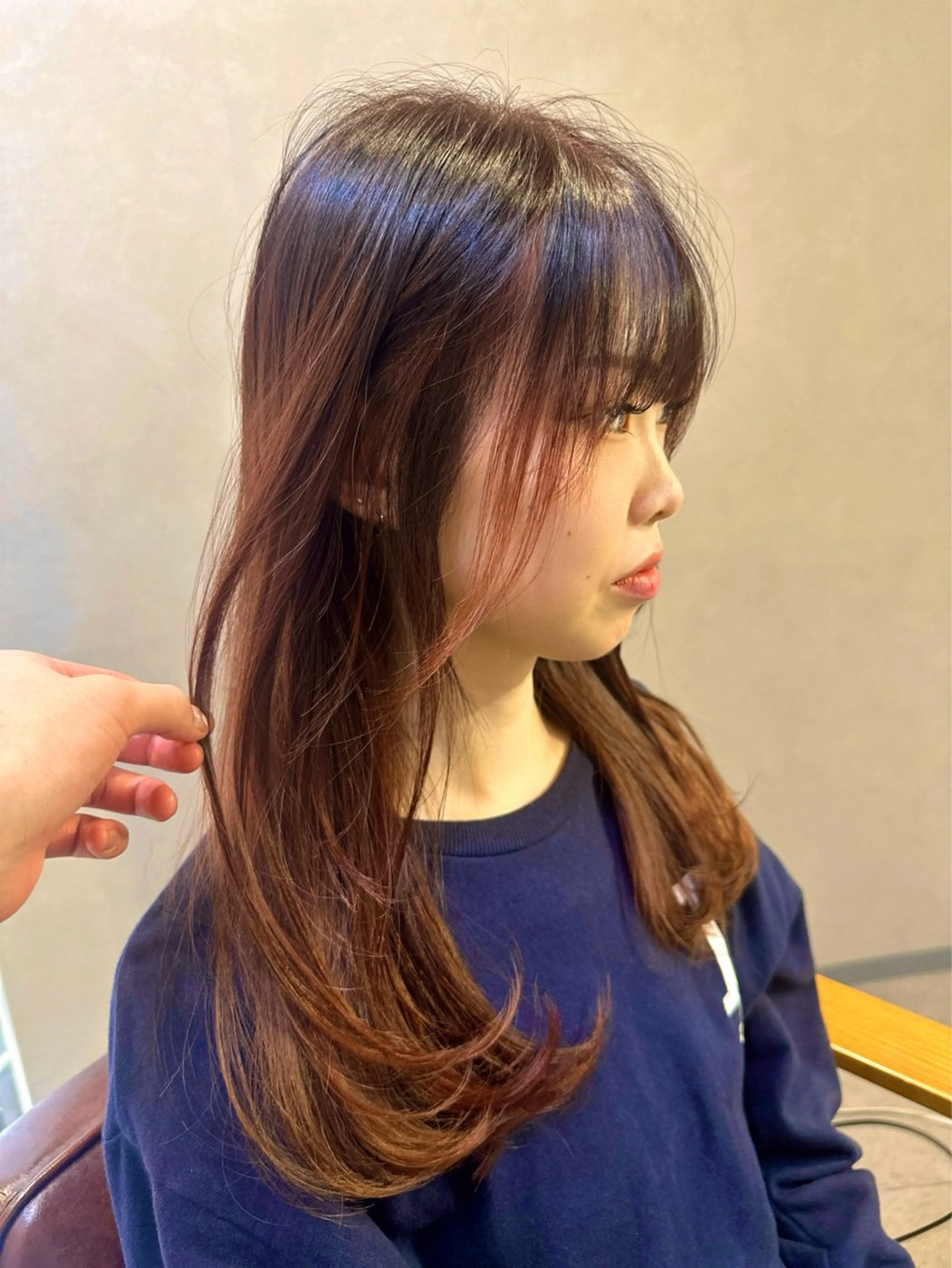 ロング 宮里 蓮生のヘアスタイル