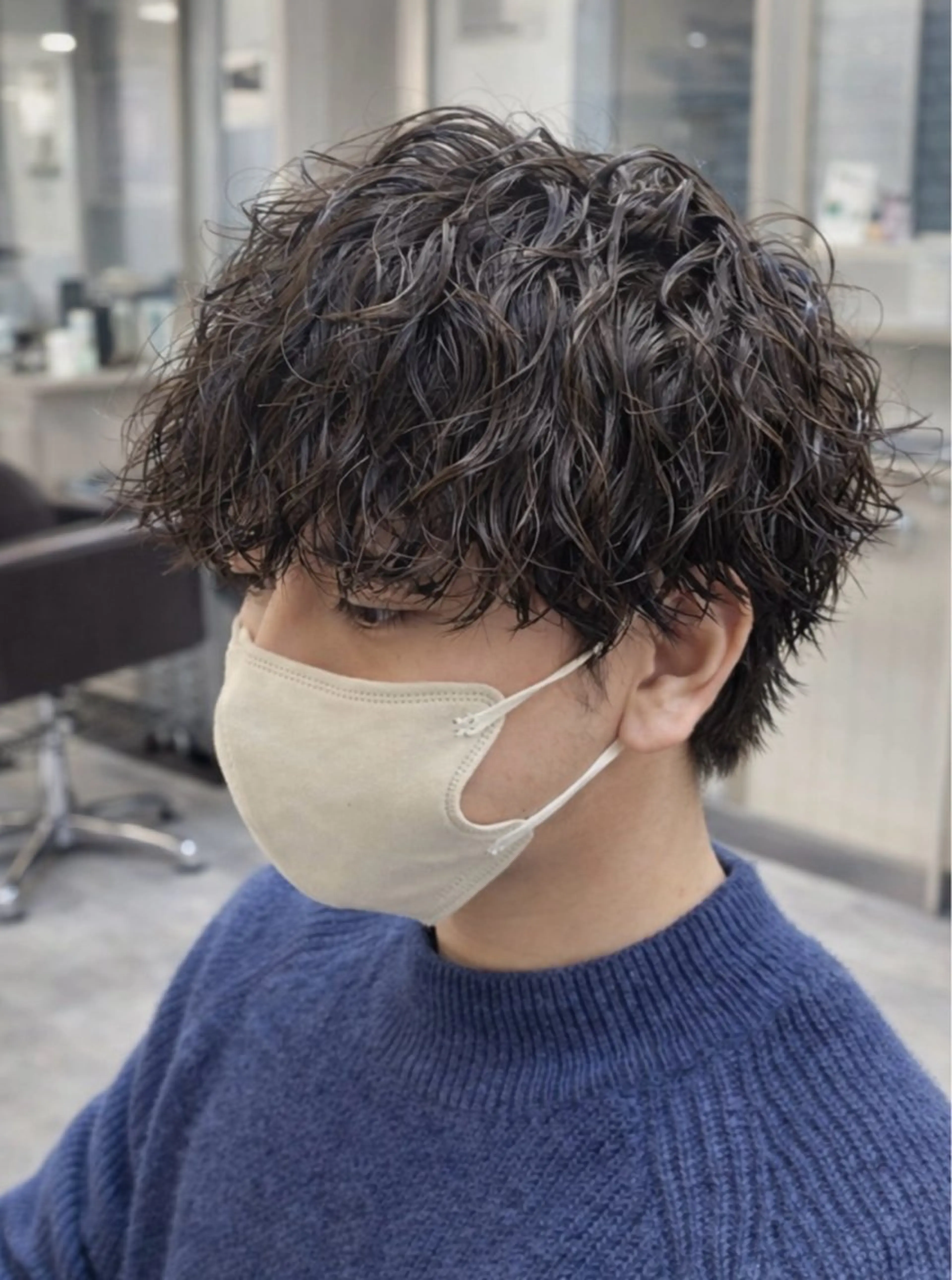 パーマ メンズ ビジネス メンズパーマ パーマ メンズ特化/ メンズカット/たいきのヘアスタイル