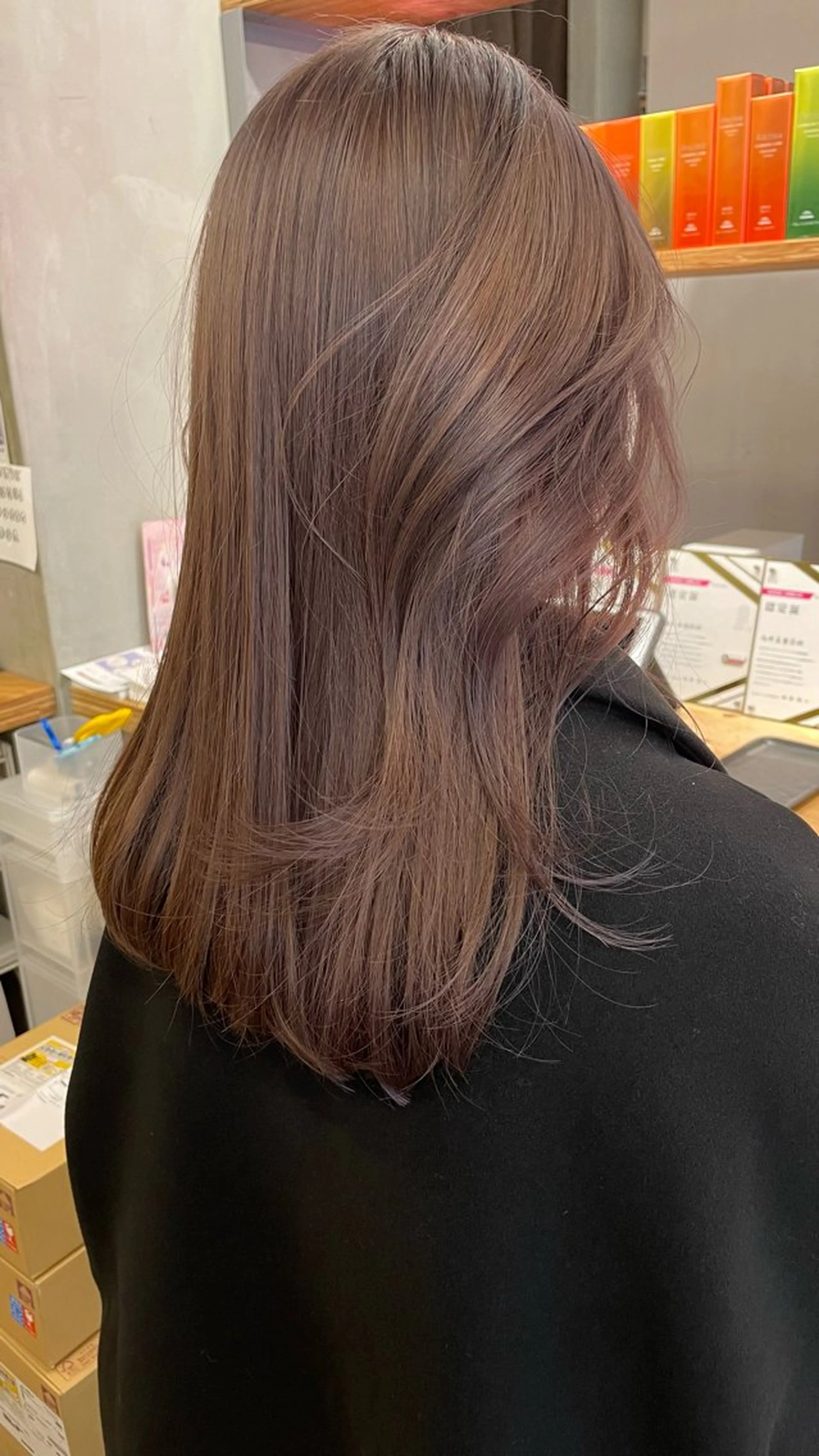 カラー 🍃marina🍃 韓国ヘア/Aujuaのヘアスタイル