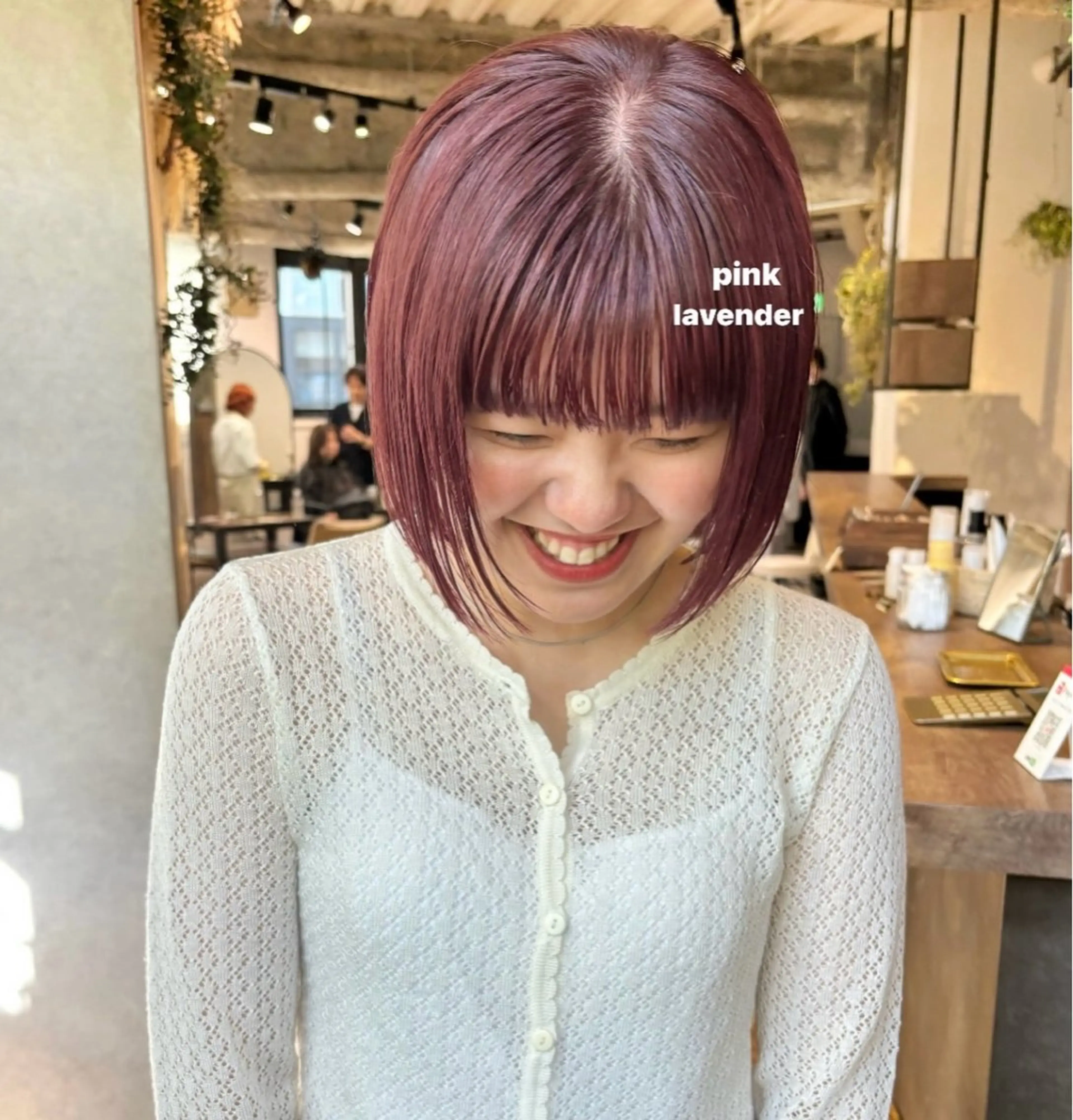 ミディアム カラー カットモデル募集/ nanami‪ ꪔ̤のヘアスタイル