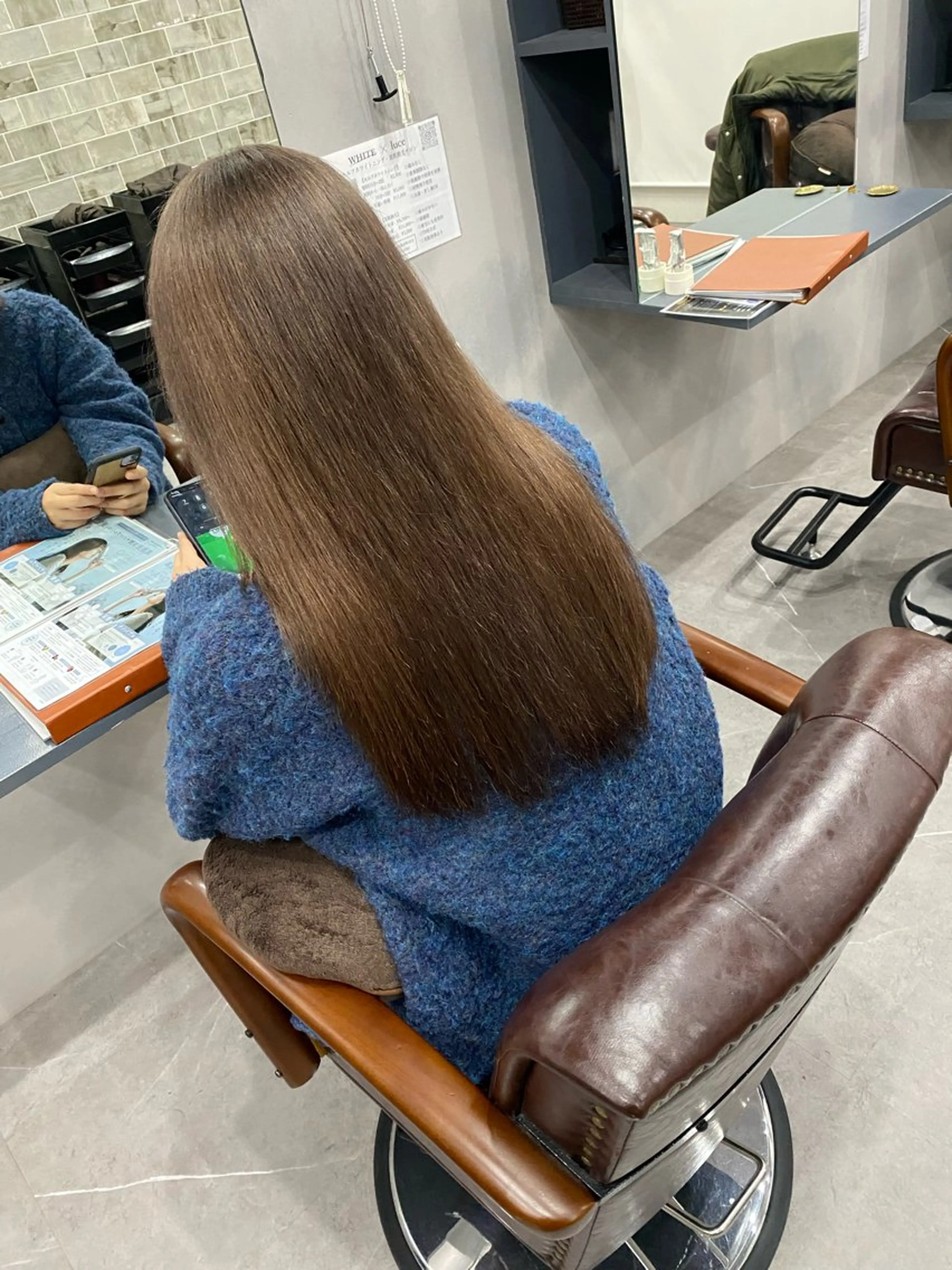 ロング カラー ハイトーンカラー 宇佐美 柊のヘアスタイル