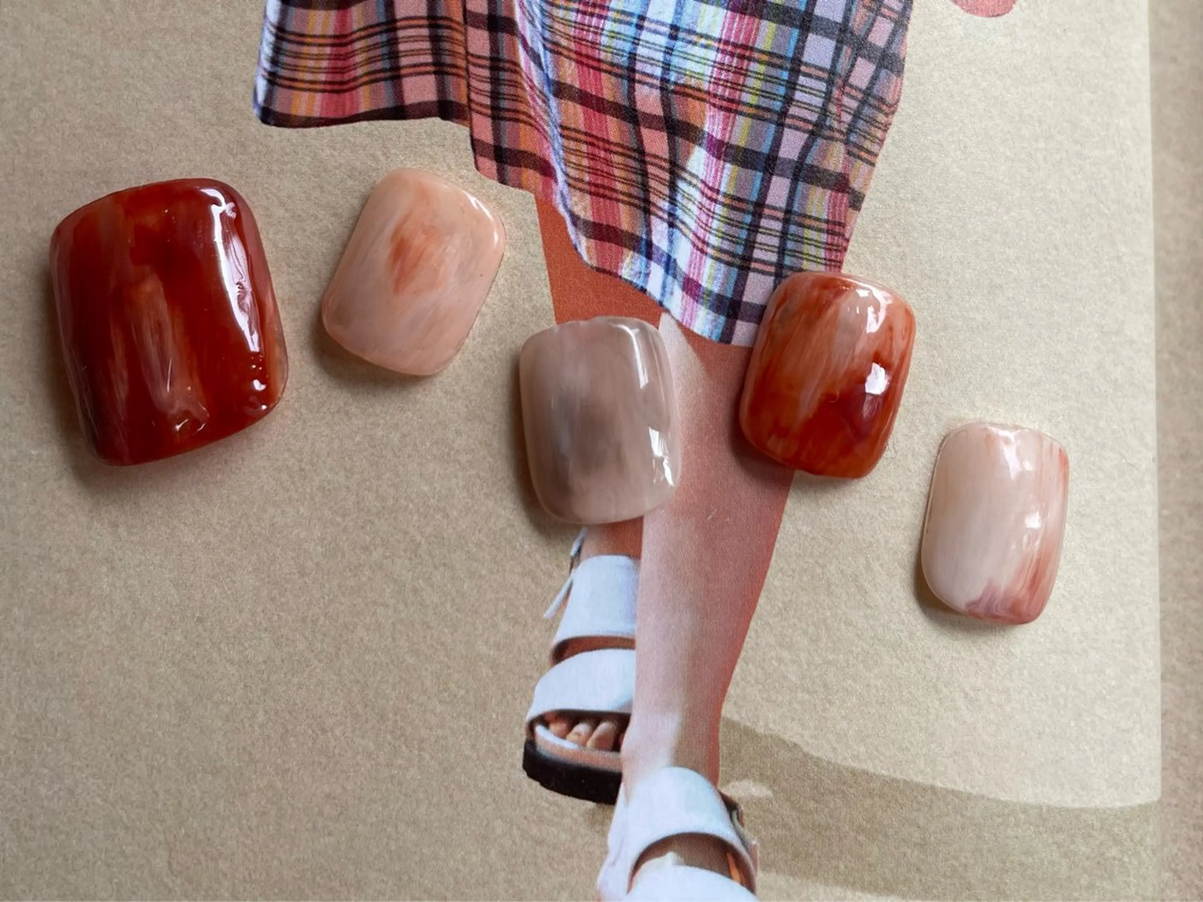 ネイル フットネイル nail salon cococherirのネイルデザイン