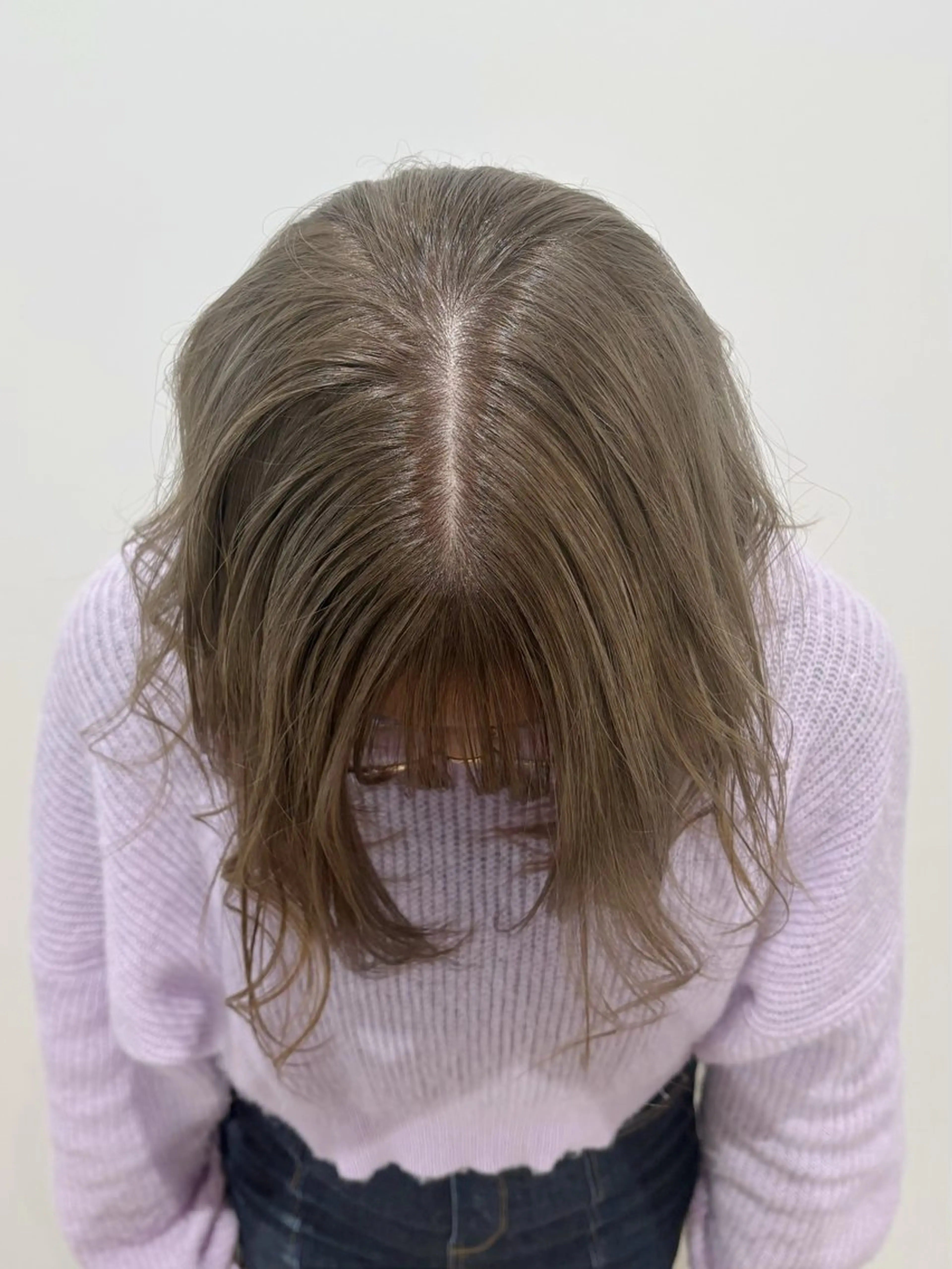 ミディアム カラー ベージュカラー ミルクティーベージュ COTAN所属・yui /暖色、ブラウンのヘアスタイル