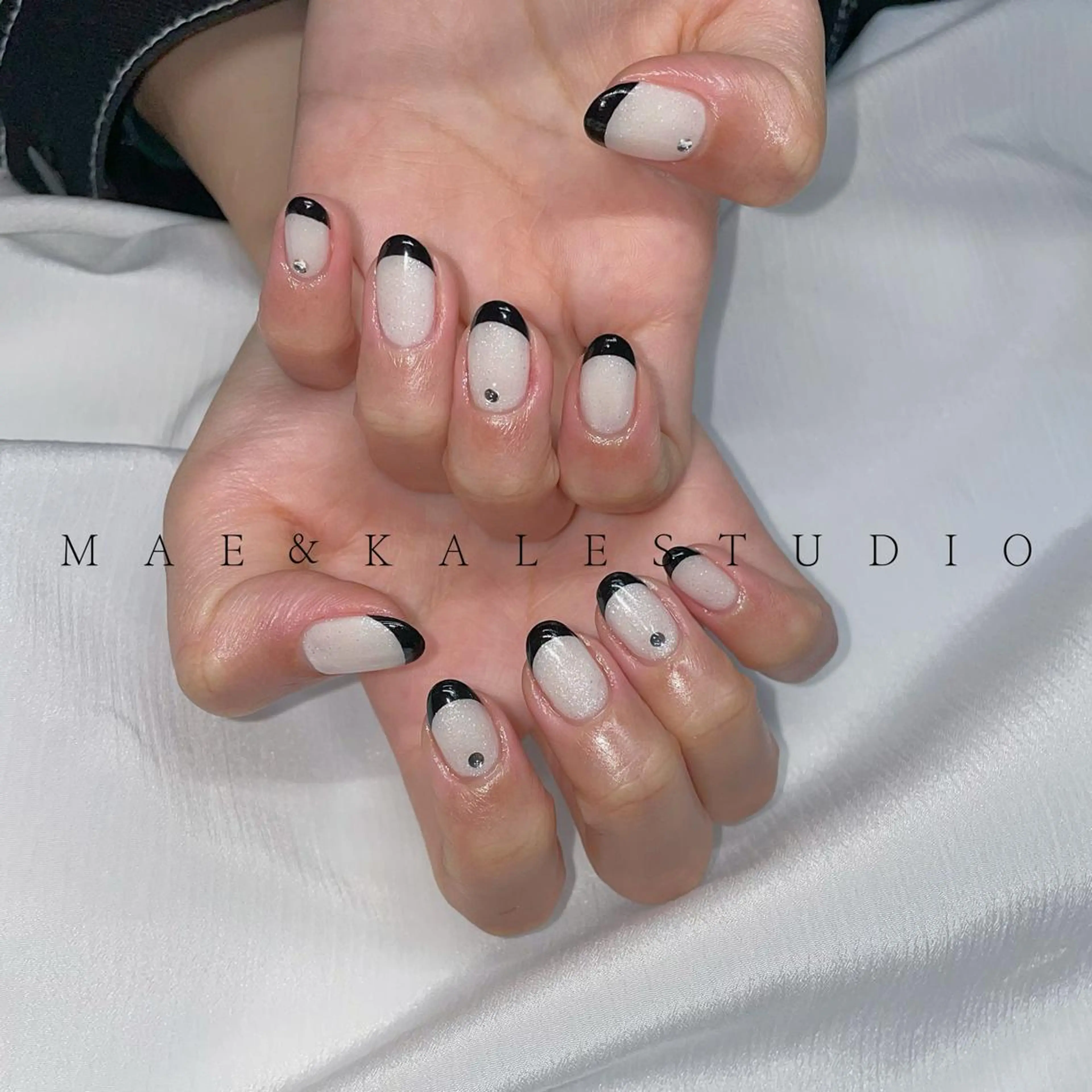 ネイル ストーンネイル MAE&KALE STUDIOのマツエク・マツパデザイン