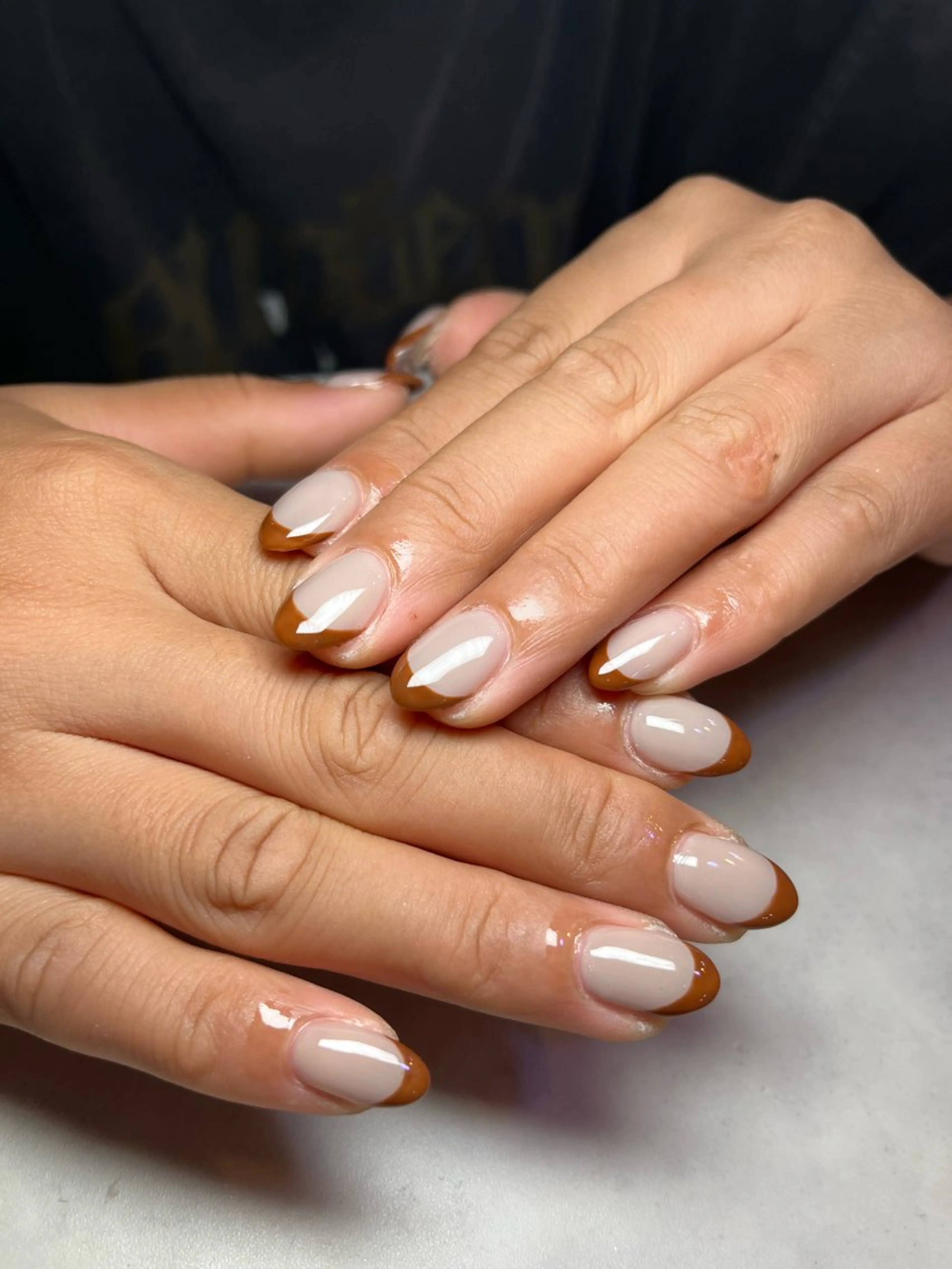 ネイル フレンチネイル 🌻Sunrich Fuka🌻のネイルデザイン