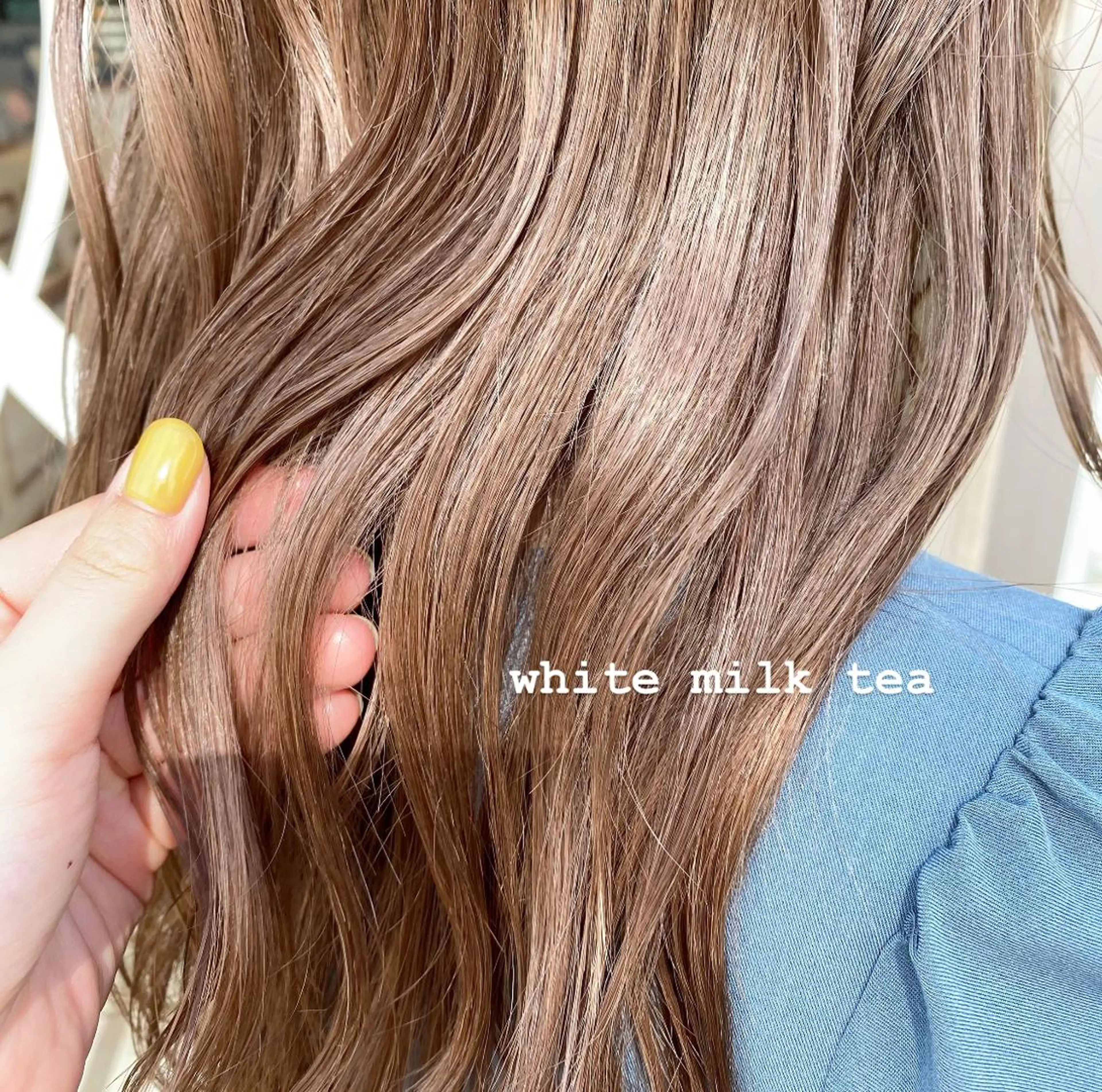 ロング カラー ブリーチ ツカハラ　リリカ 👒柔らかカラー👒のヘアスタイル