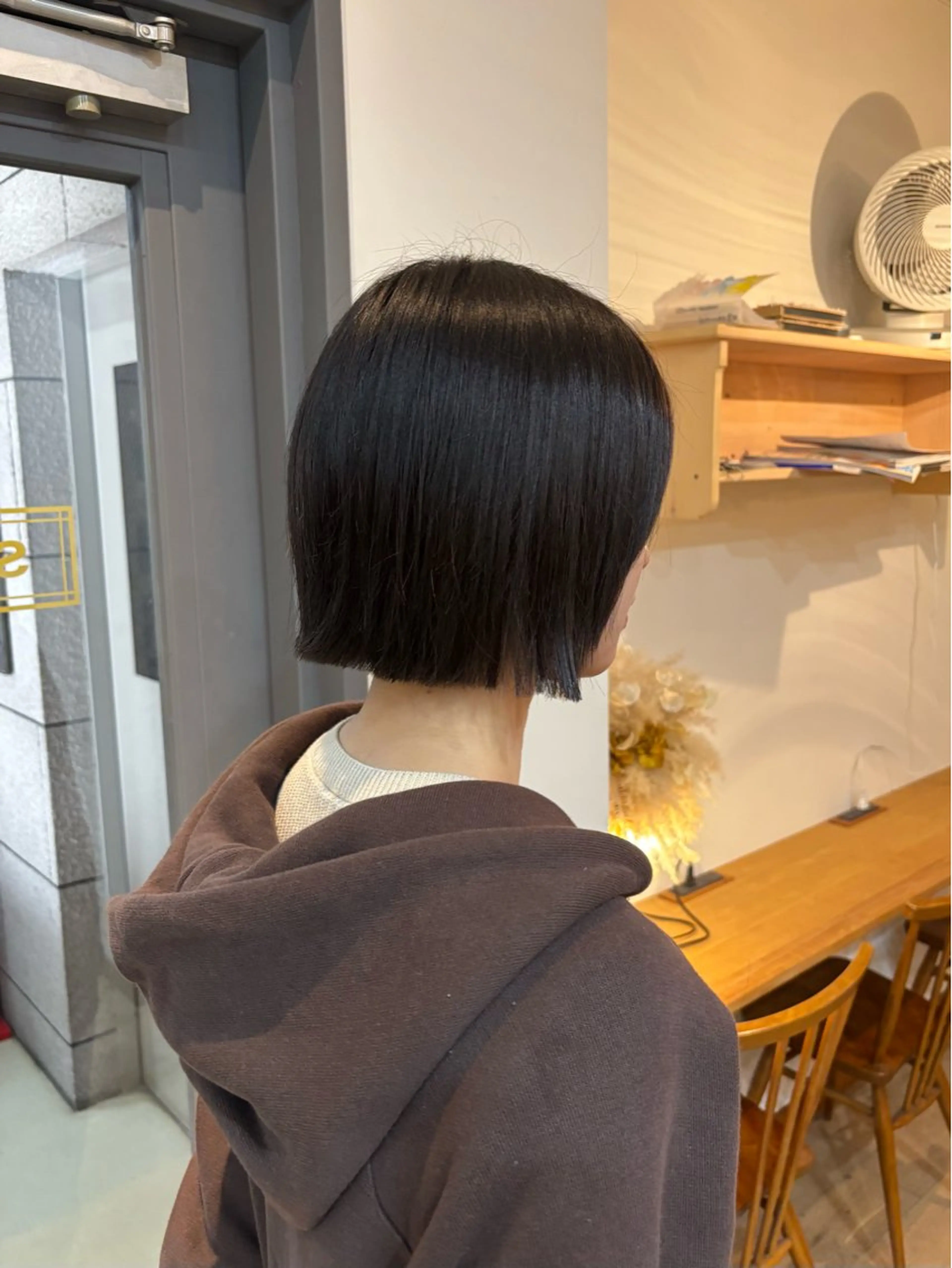 ミディアム ボブ カット ボブ/可愛いスタイル ⠀ゆらのヘアスタイル