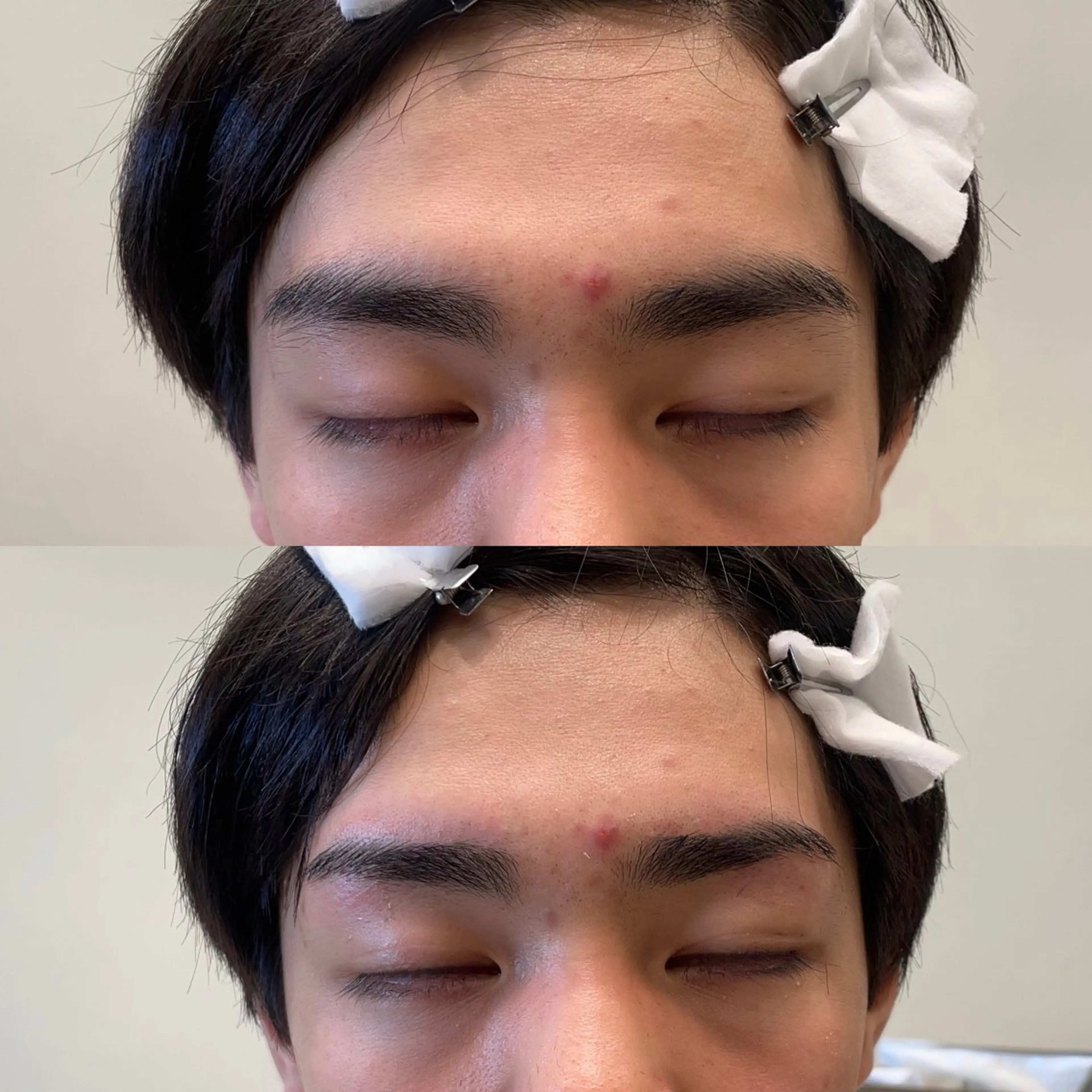 アイブロウ ワックス脱毛 眉カット ボブ/インナーカラー /眉毛/Miyuのヘアスタイル