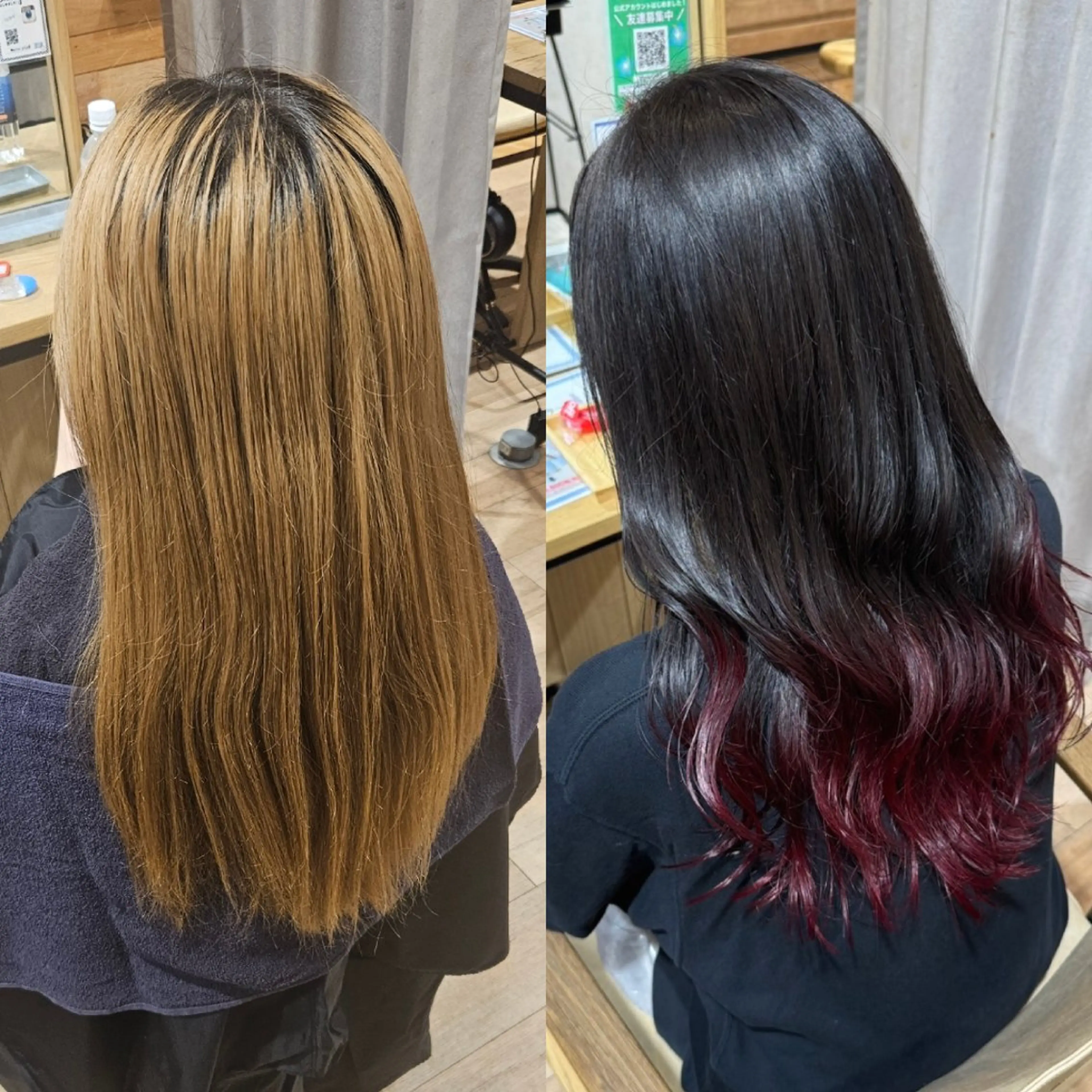 カラー ロング カット ヘアカラー トリートメント 外戸口未優利 /ケドグチミユリのヘアスタイル