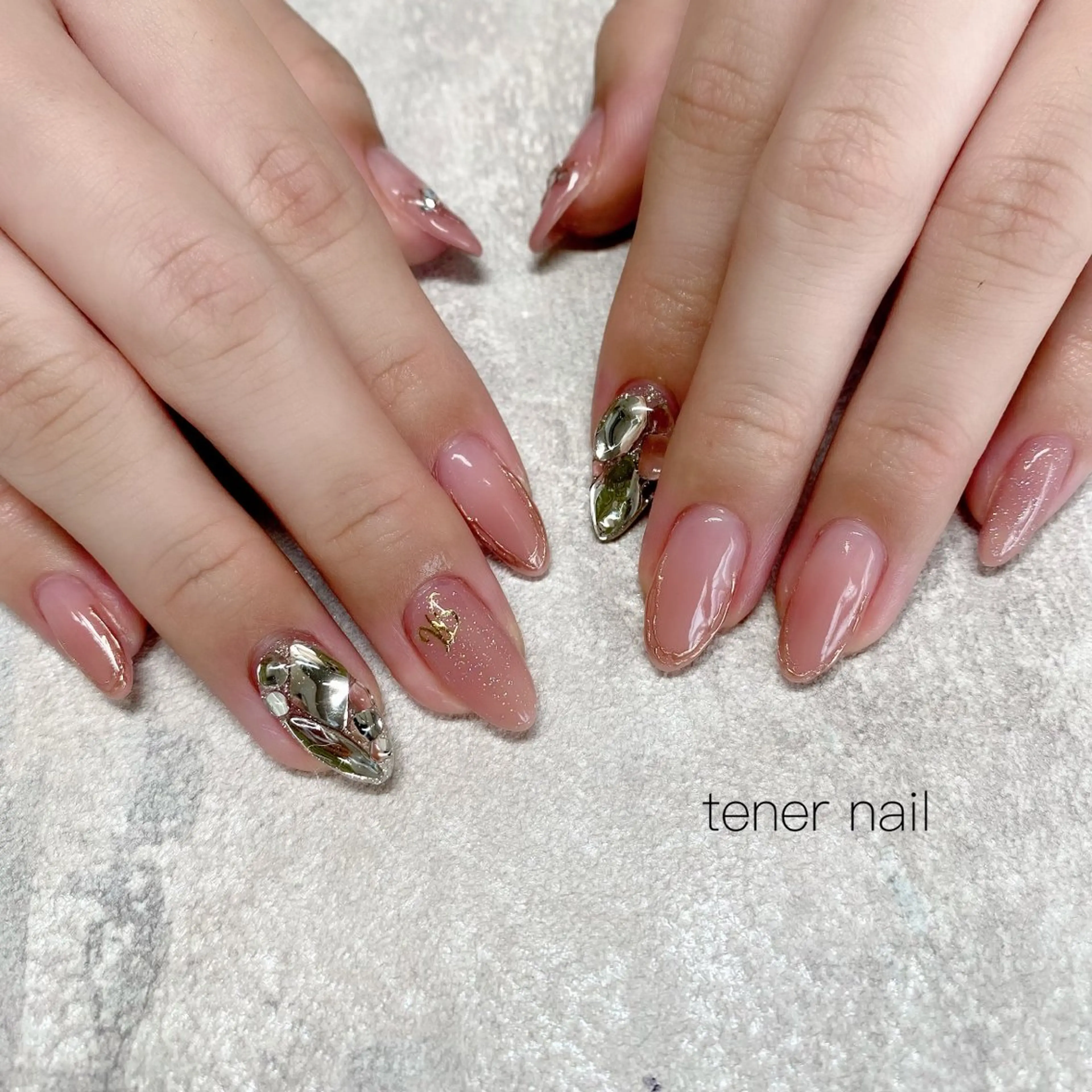 ネイル ワンホンネイル tener  nail  テネルネイル所属・テネルネイル tener nailのネイルデザイン