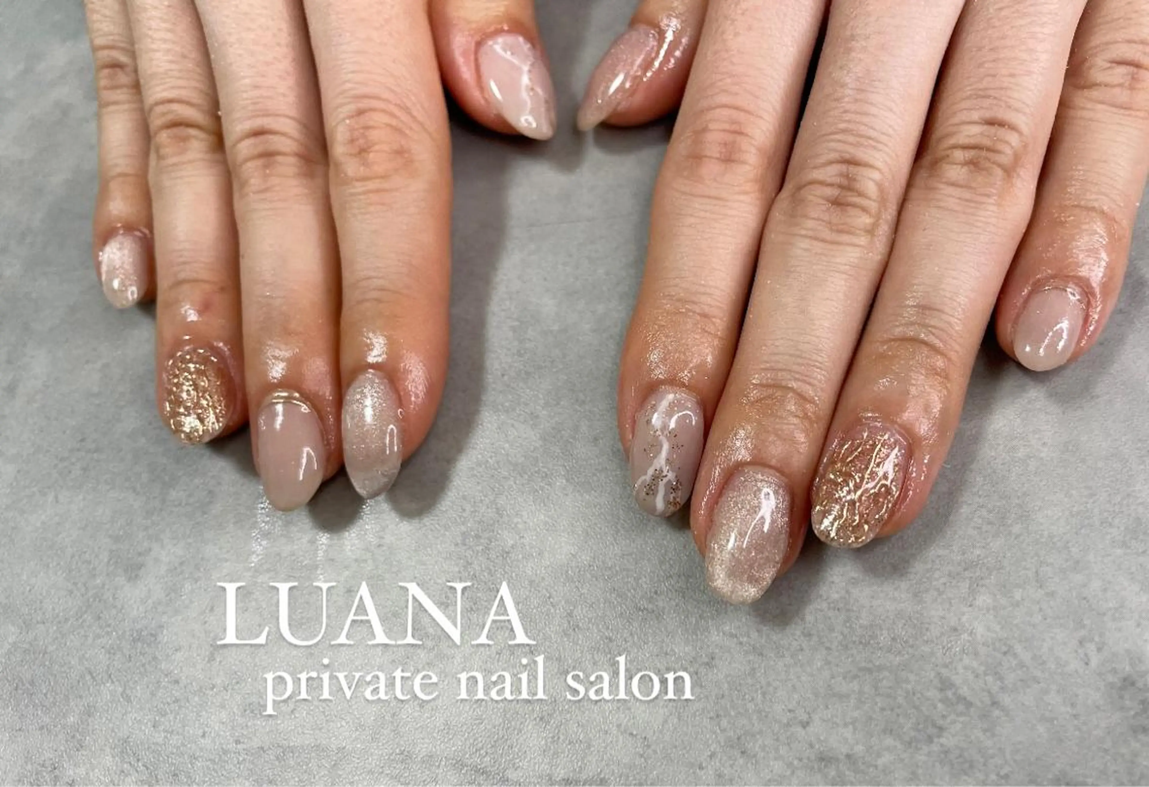 ネイル ハンドネイル ルアナ プライベートサロンのネイルデザイン