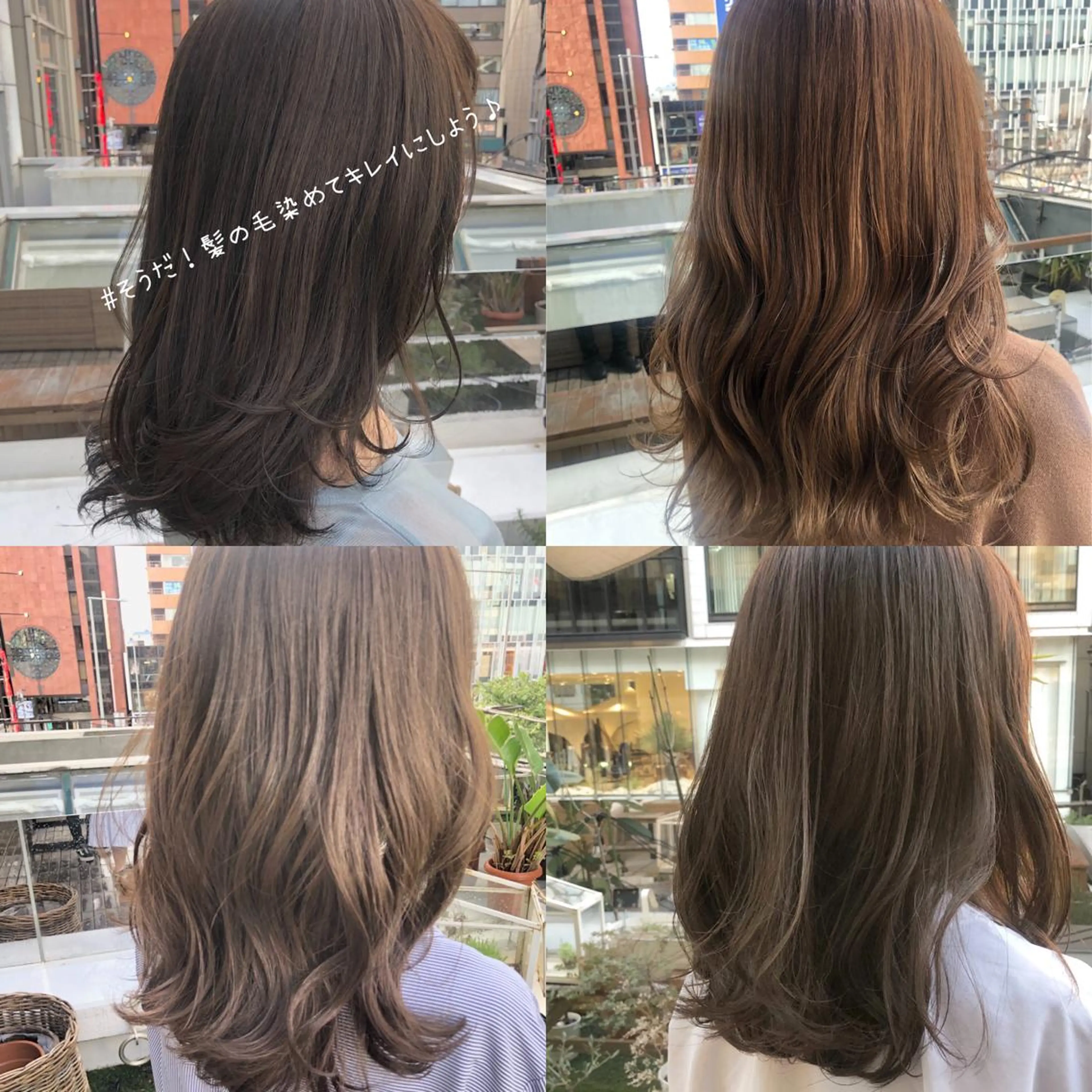 カラー パーマ ヘアアレンジ 髪質改善/韓国風 レイヤー/田村祐樹のヘアスタイル