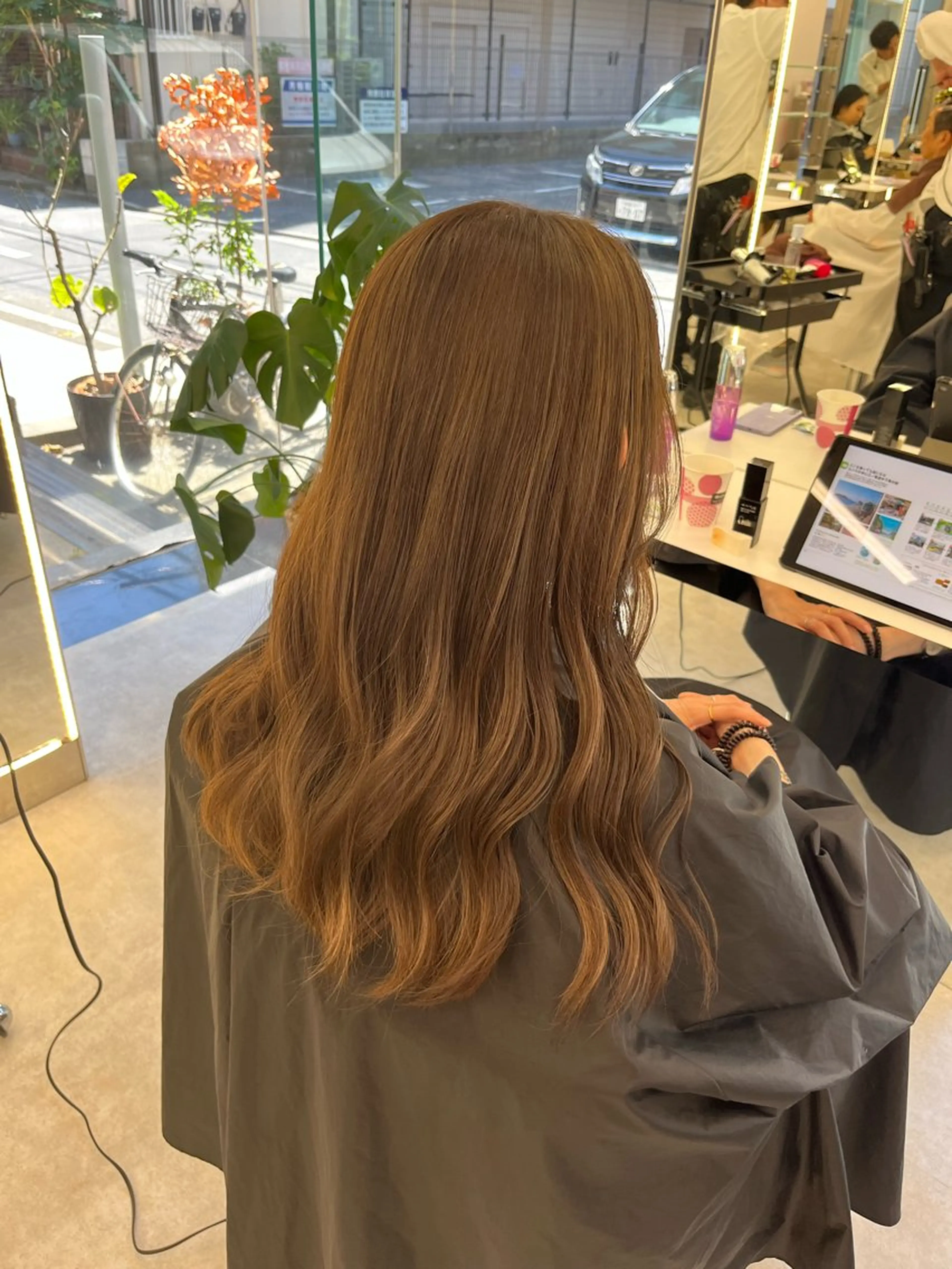 ロング カラー ヘアカラー レイヤーカット×艶髪 /Ayanaのヘアスタイル