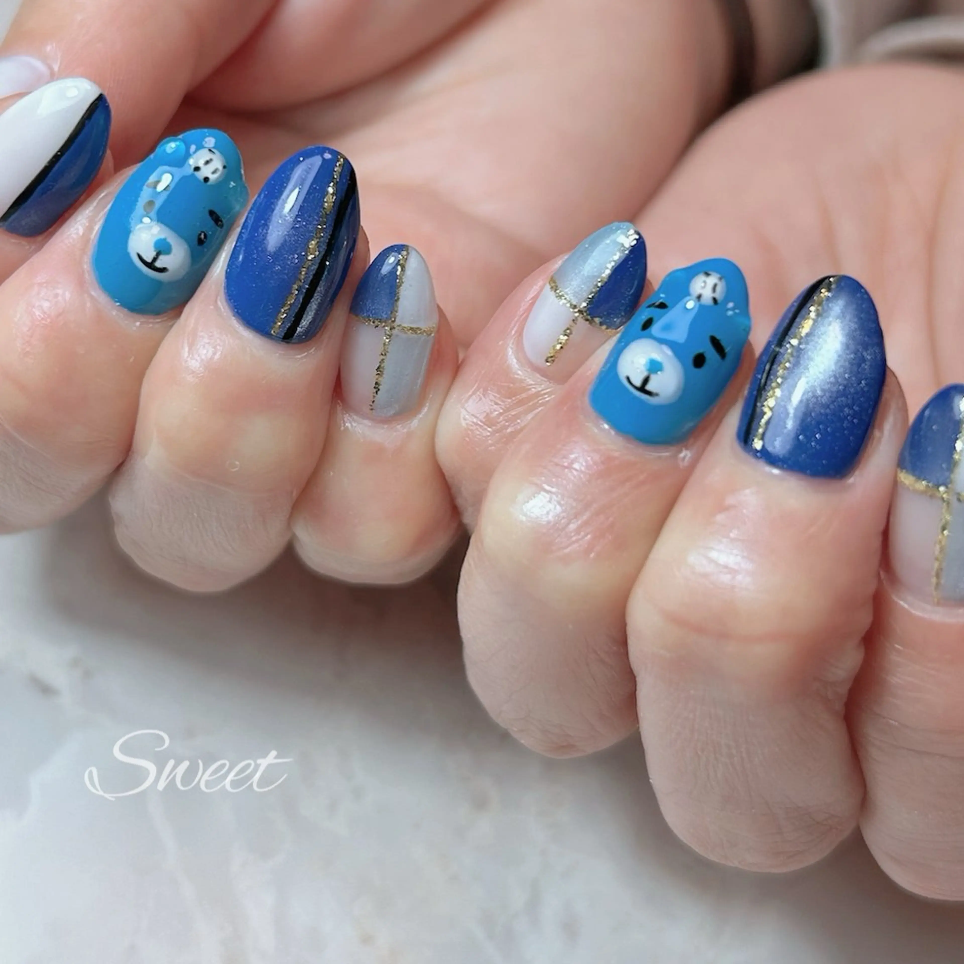 ネイル ハンドネイル sweet 仲野陽子のネイルデザイン