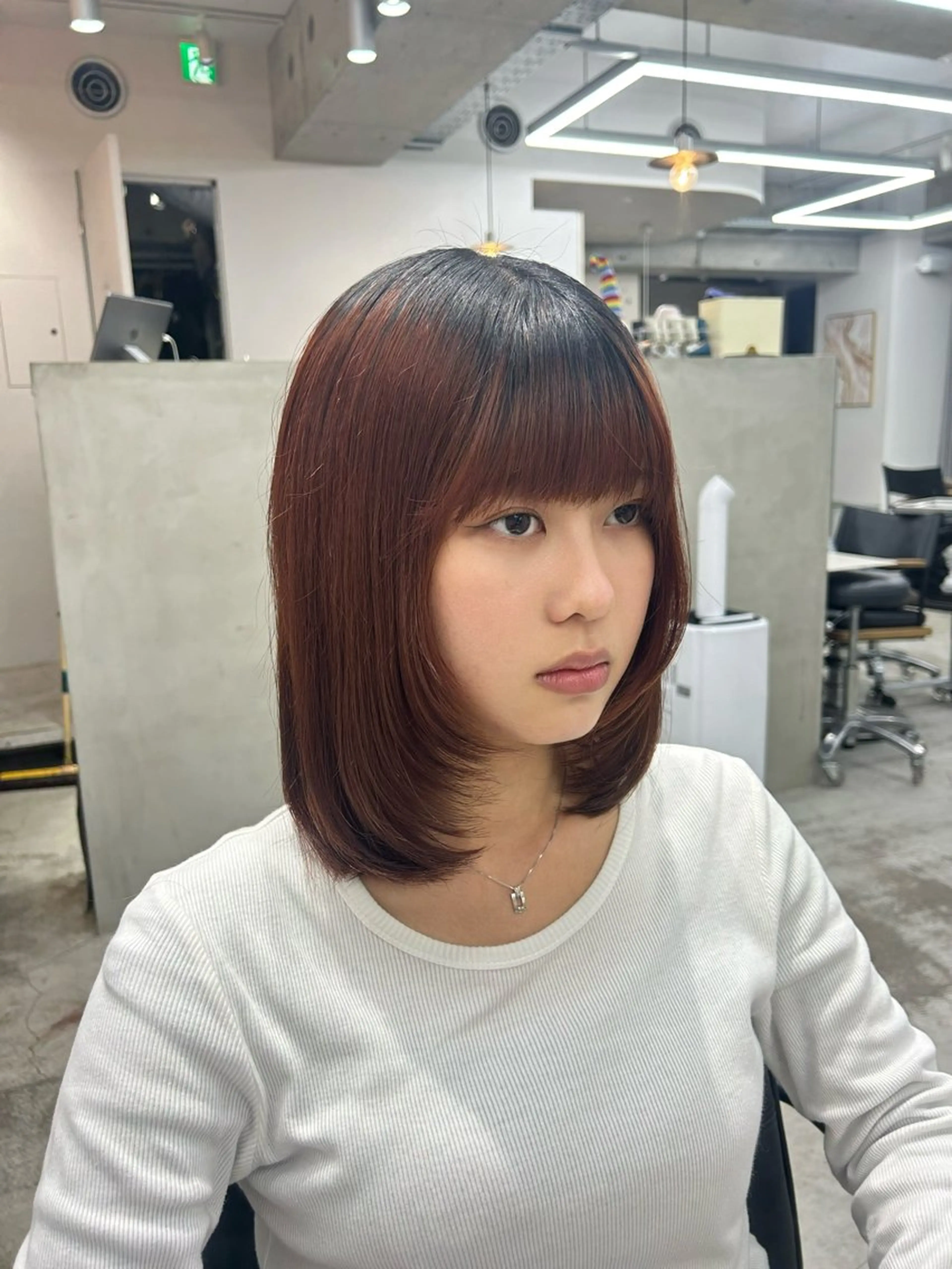 ミディアム レイヤーカット GLADGE所属・メンズモデル募集中/ 池袋/hitomiのヘアスタイル