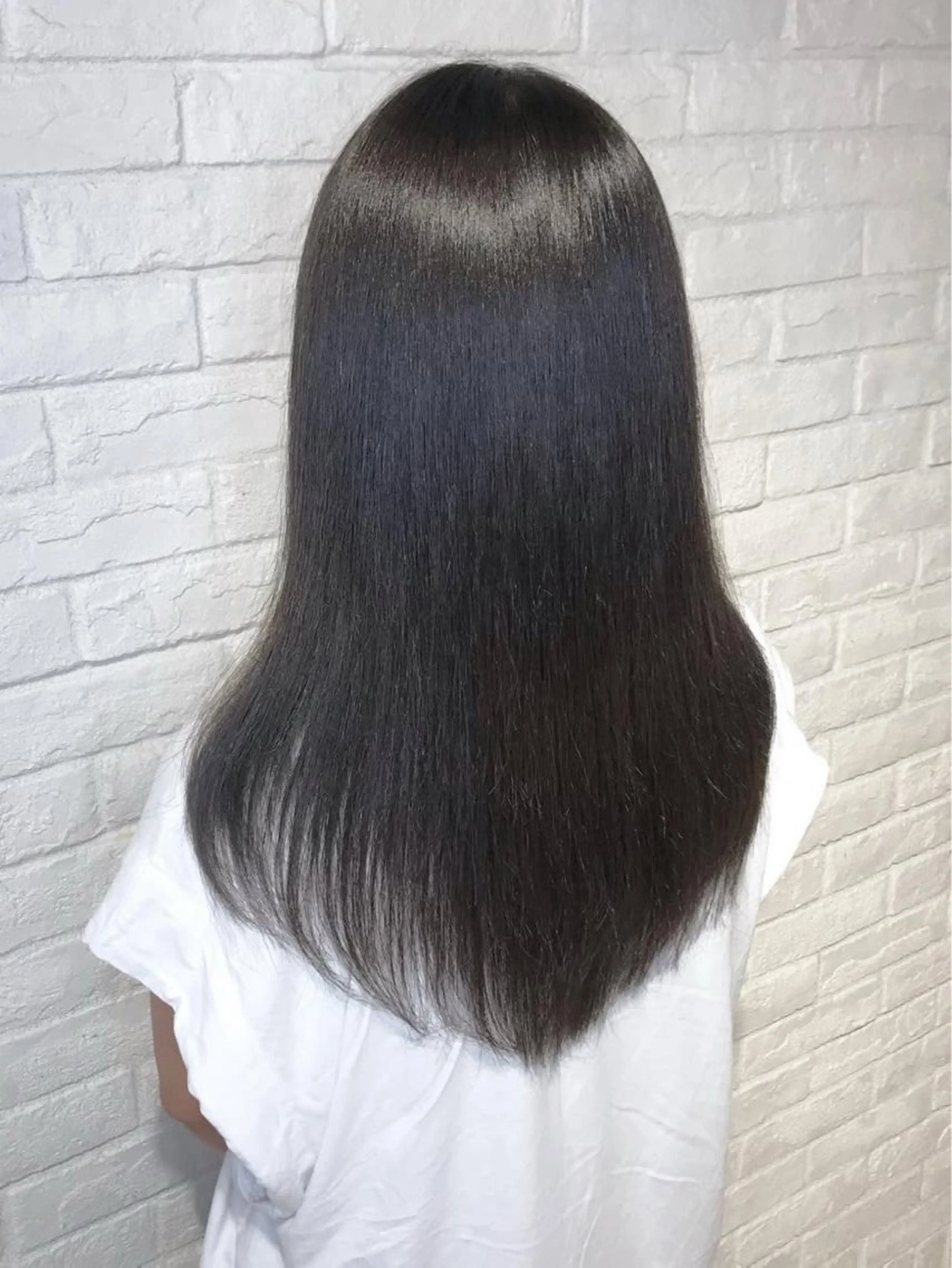 ロング サカノ ナツオのヘアスタイル