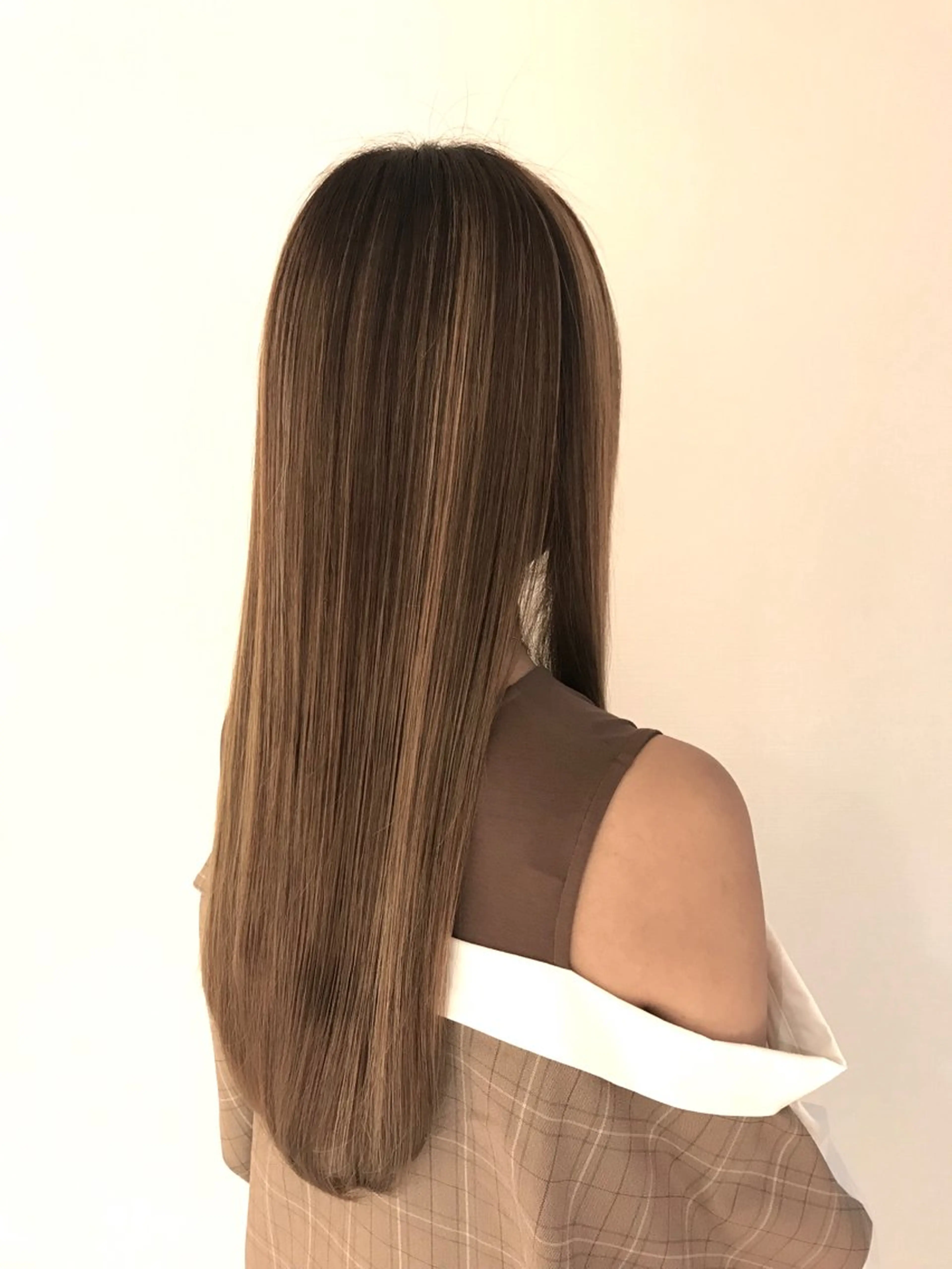 ロング カラー 髪質改善 トリートメント 🌈ハイトーン髪質改 善🌈polon🌟のヘアスタイル