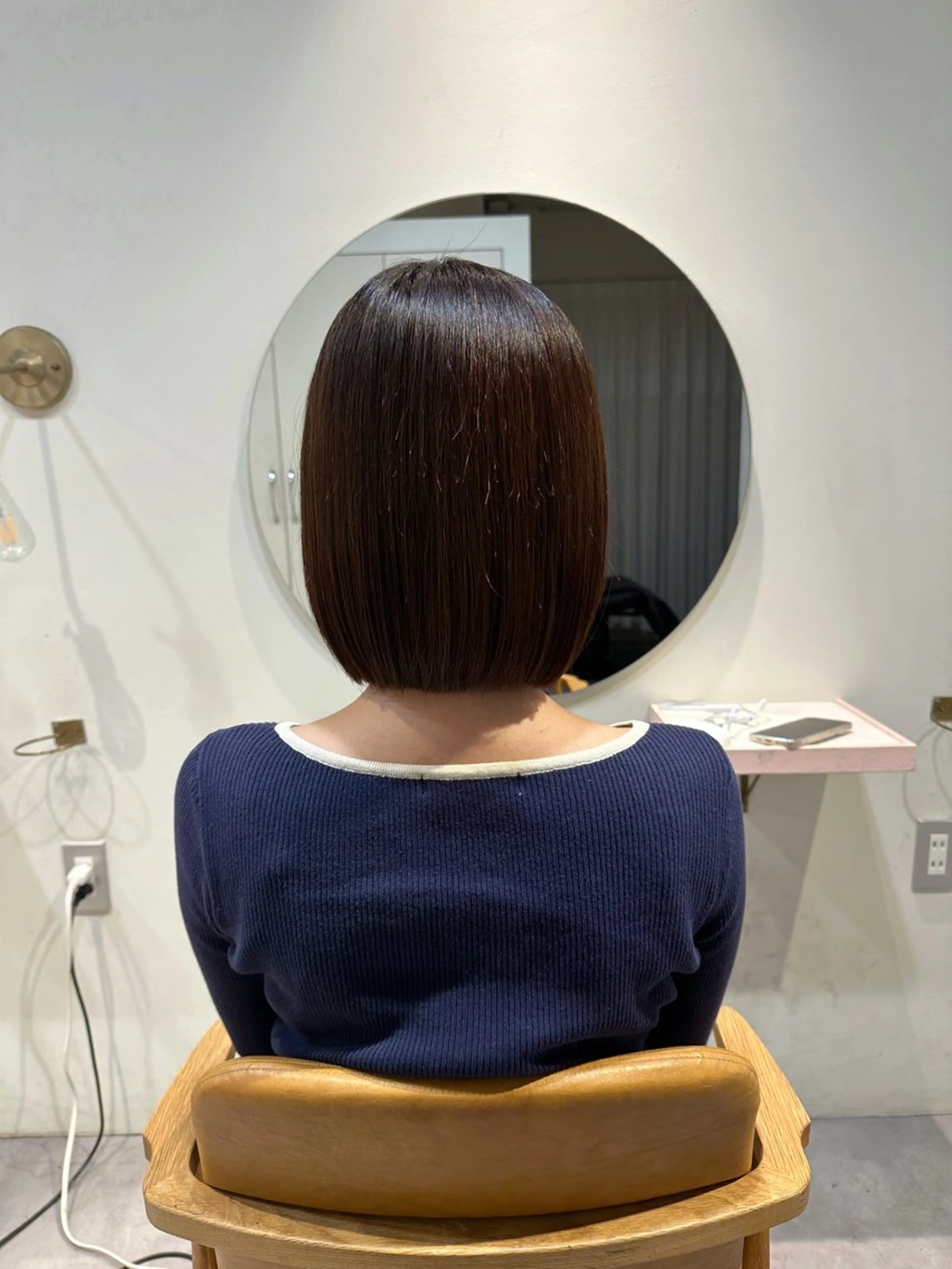 ショート HANAME 原宿美容室のヘアスタイル