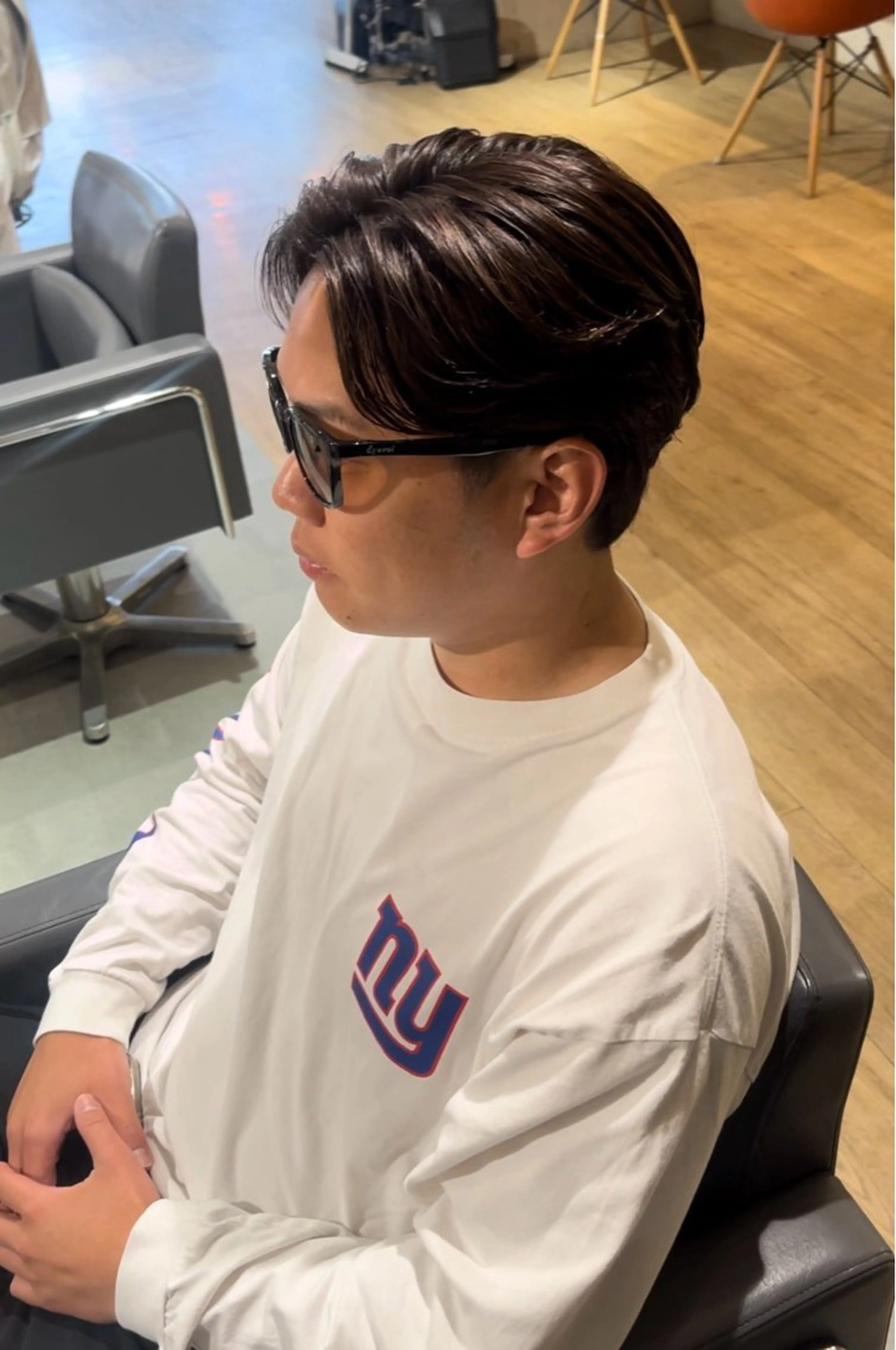 パーマ ニュアンスパーマ カット 縮毛矯正 メンズパーマ梅田 ・川副史晶のヘアスタイル