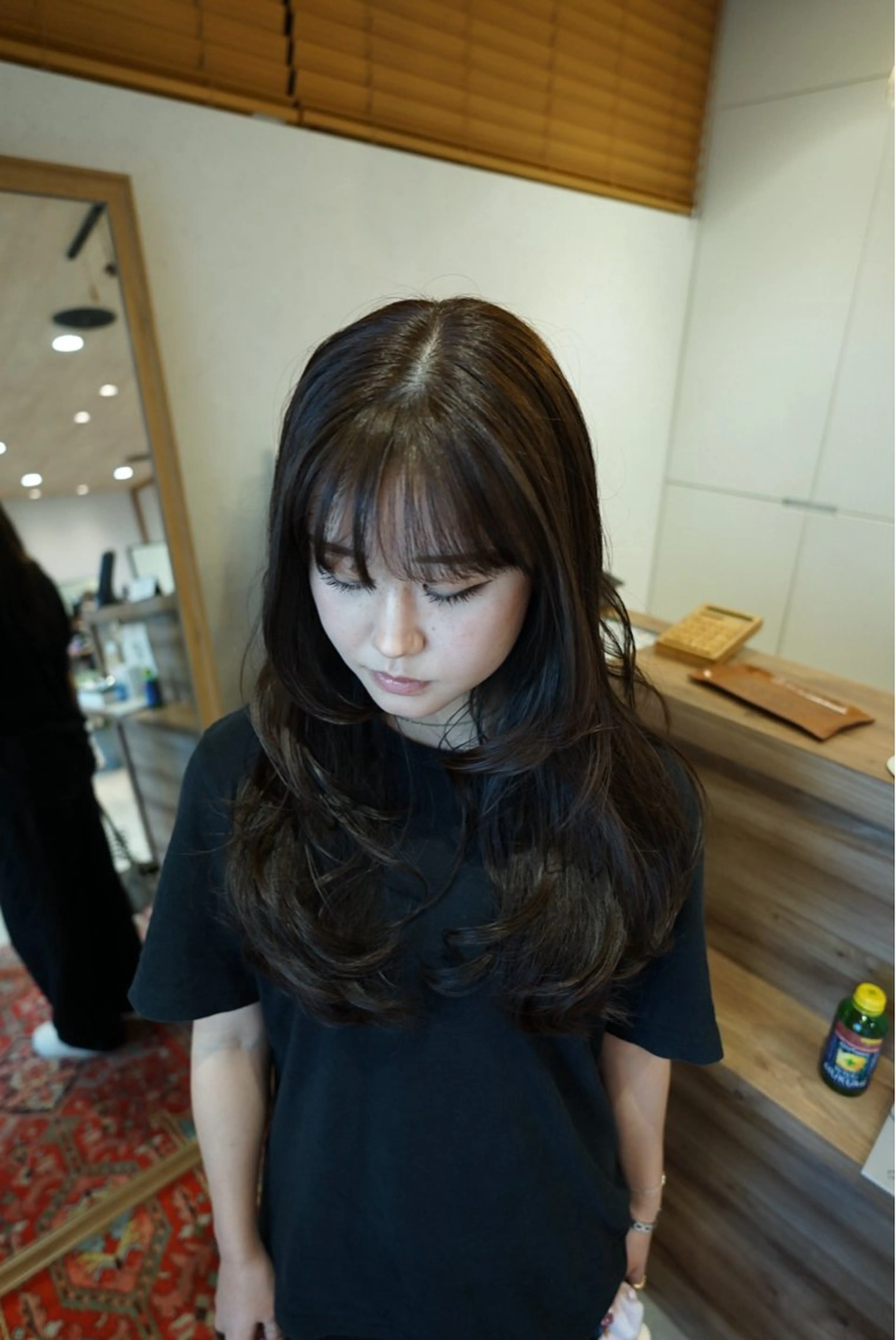 ロング カラー ケアカラー 産休中です 艶カラー♡オカのヘアスタイル