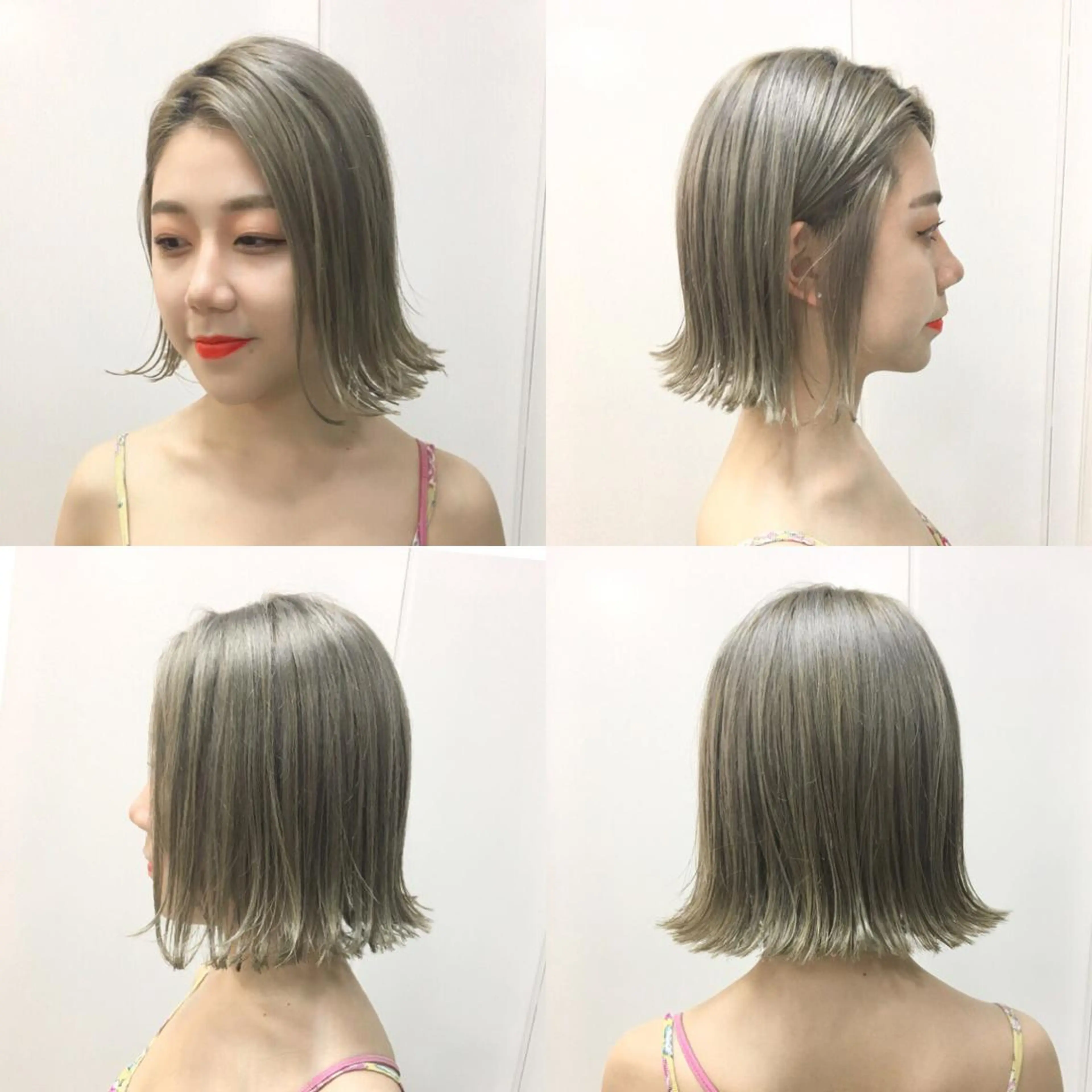 ショート カラー ヘアアレンジ タンバルモリ As hair所属・柔らか垢抜けｶﾗｰと ｶｯﾄ🫧ASUKAのヘアスタイル