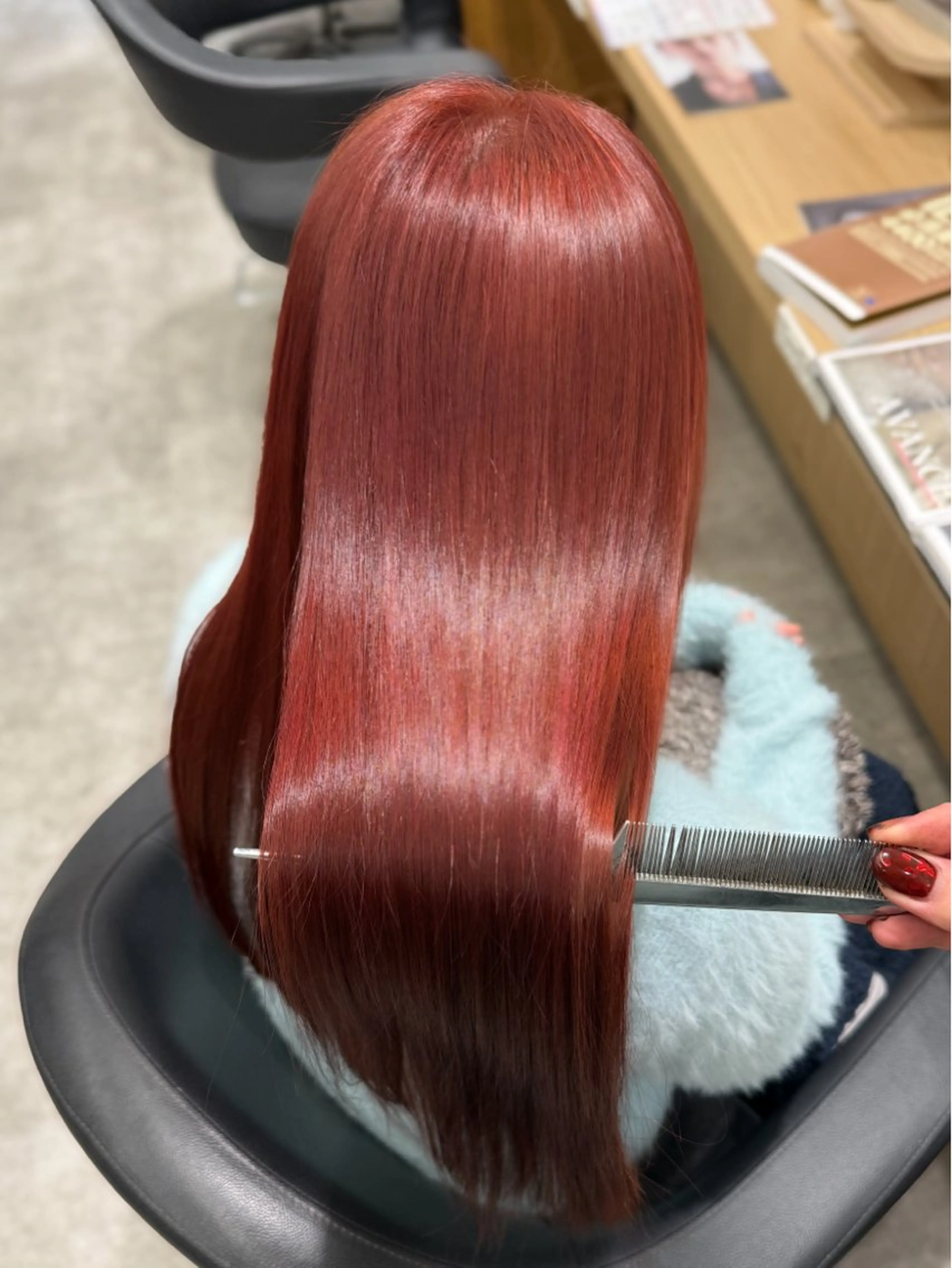 ロング カラー ブリーチ ブリーチなしカラー ヘアカラー AVANCE.京橋店所属・美髪🫧ブリーチ/ デザイン/永田汰伊智のヘアスタイル