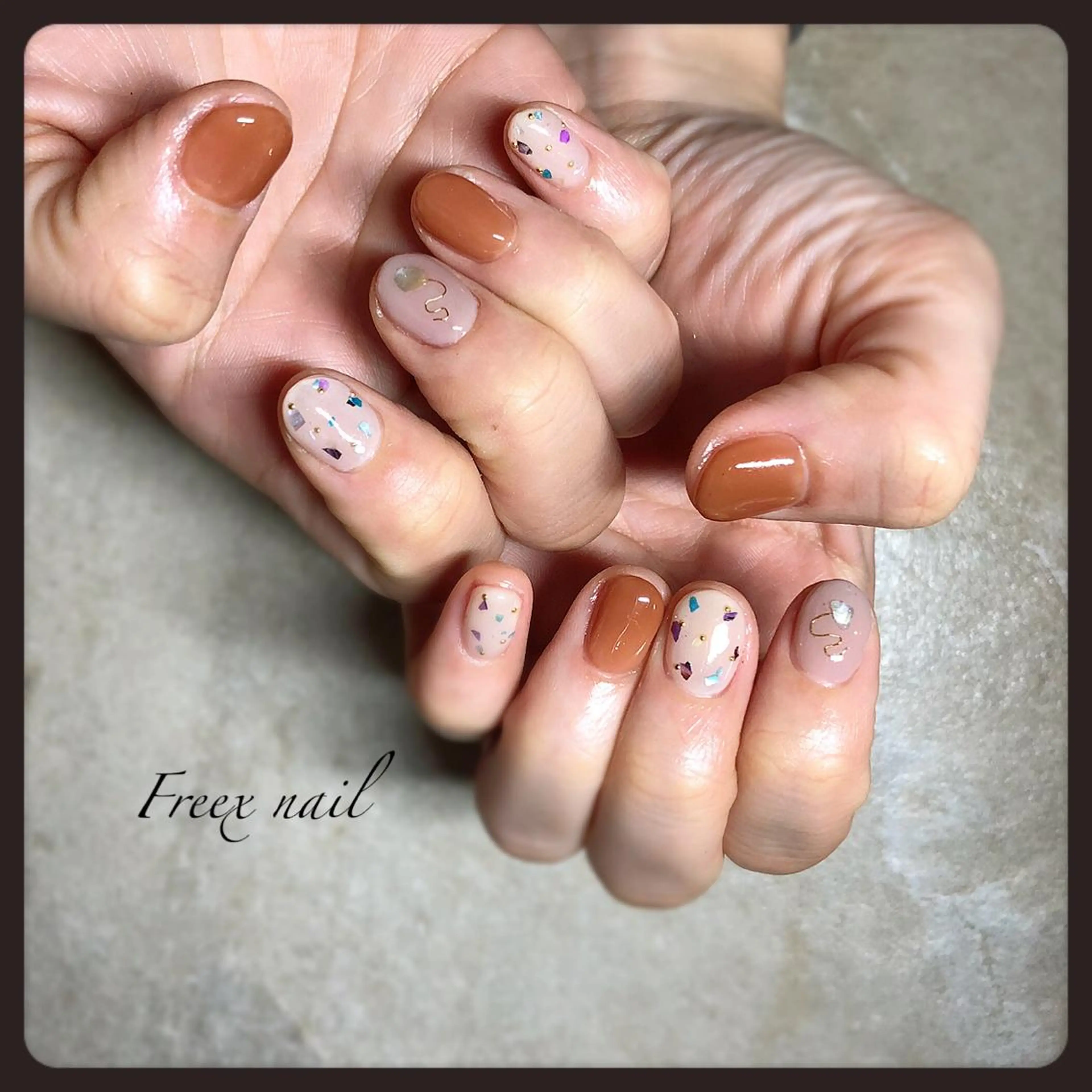 ネイル freex nail /ニュアンス/個性派のネイルデザイン