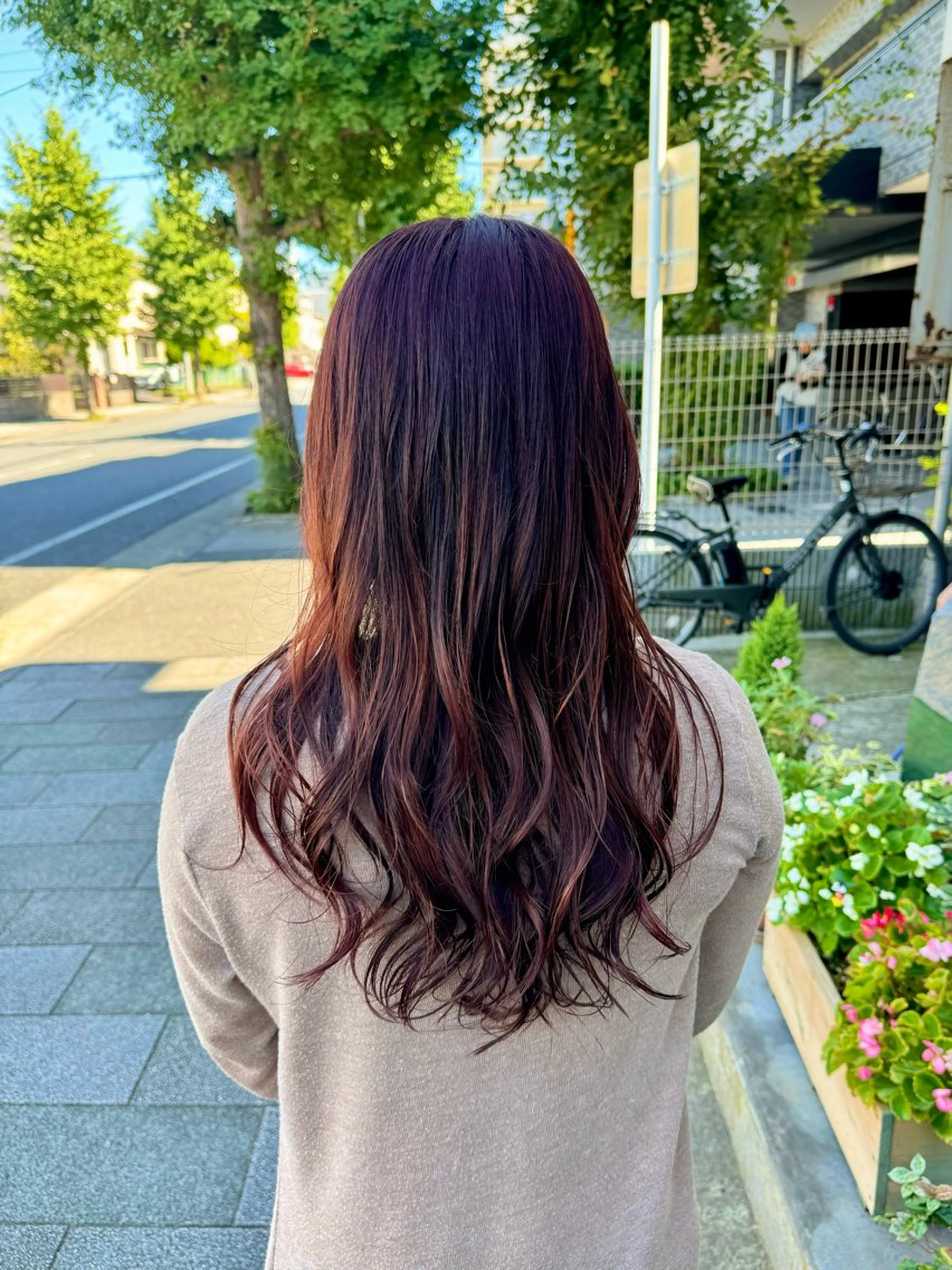 ロング カット ヘアカラー トリートメント echelle所属・るな/echelle 【カットモデル募集】のヘアスタイル