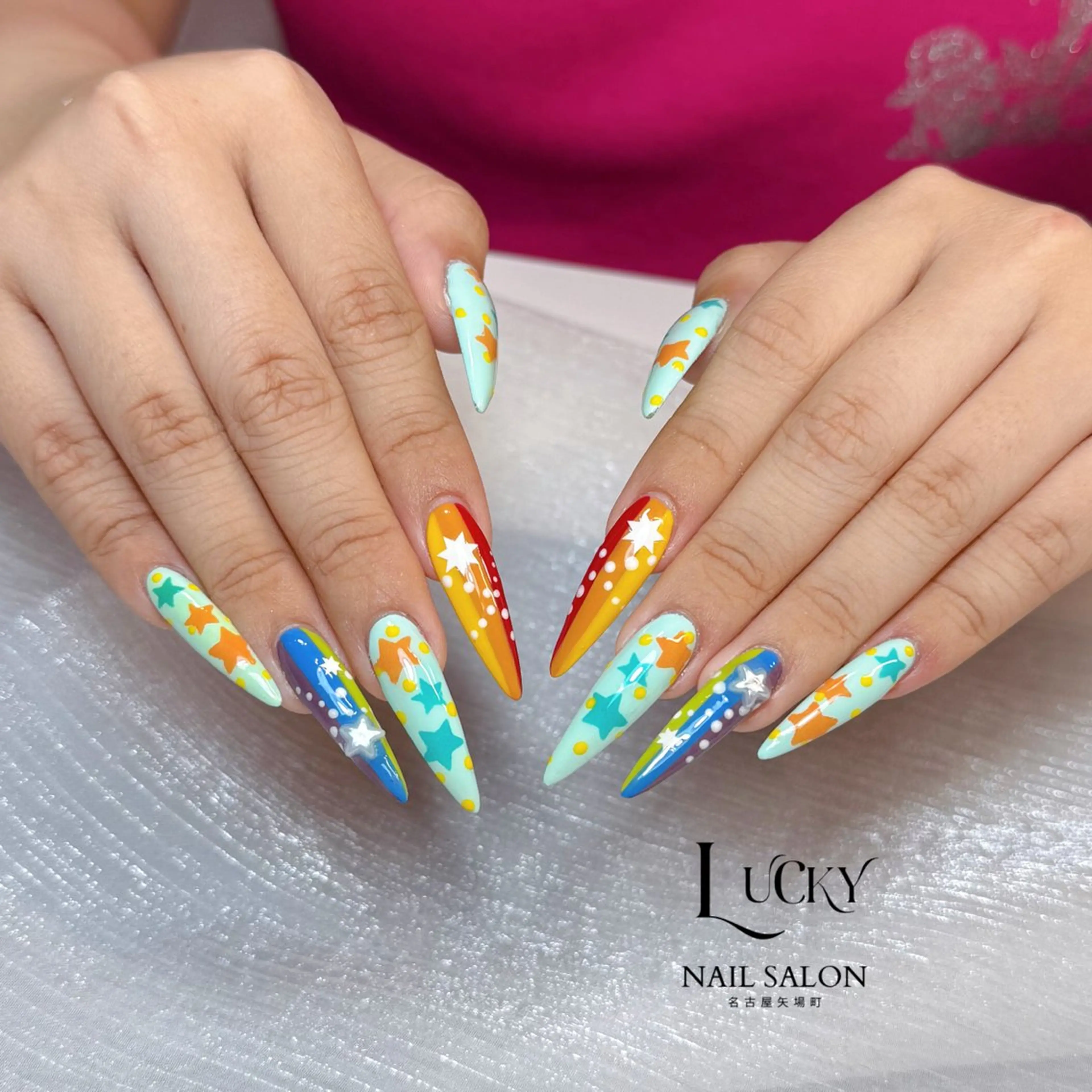 ネイル ハンドネイル Lucky Nail Salonのネイルデザイン