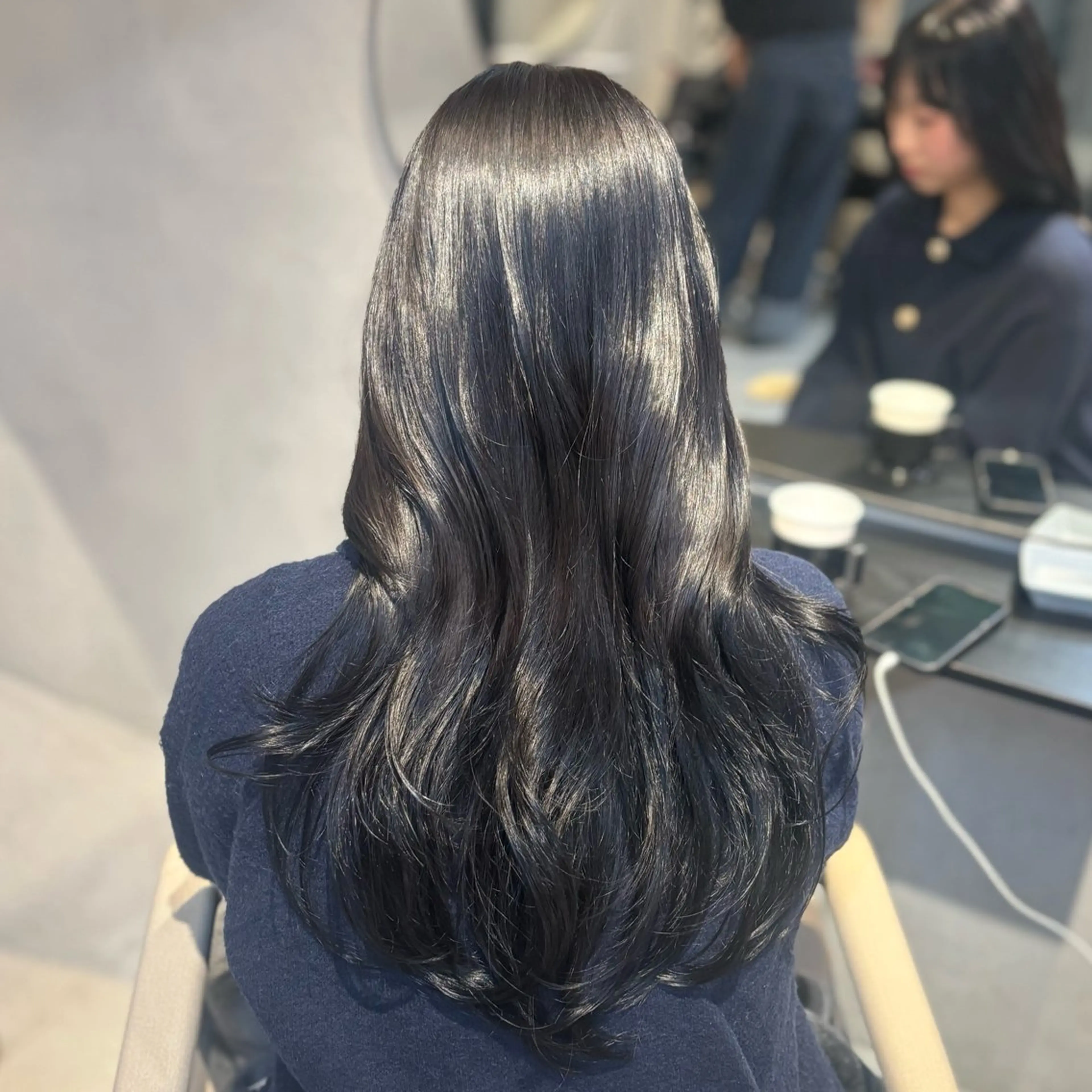ロング カラー ヘアカラー ANJU/本町肥後橋 /似合わせカラー💖のヘアスタイル