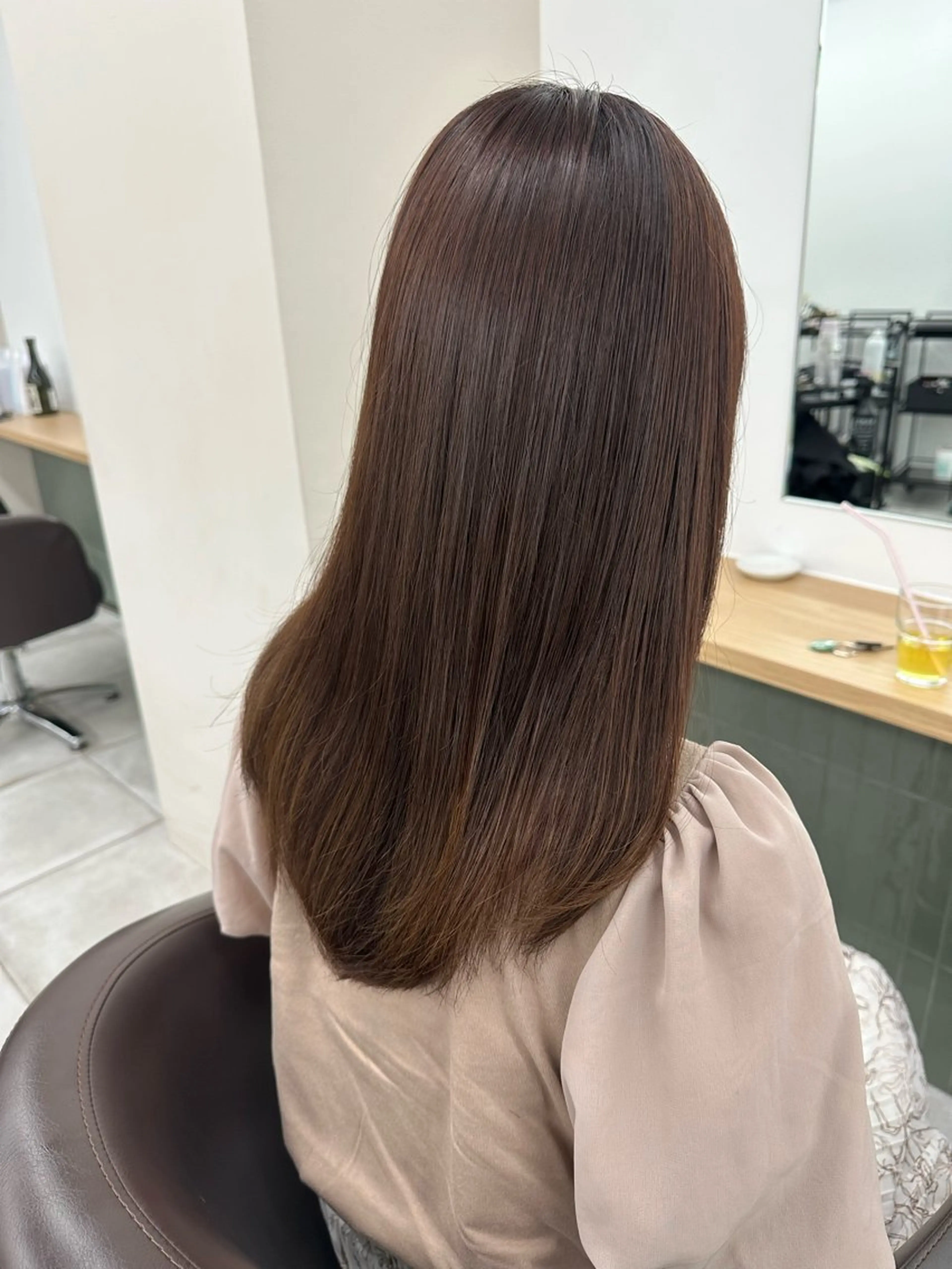 ロング カラー カット ヘアカラー トリートメント ブリーチなし/レイヤ ー特化🌈Tommyのヘアスタイル