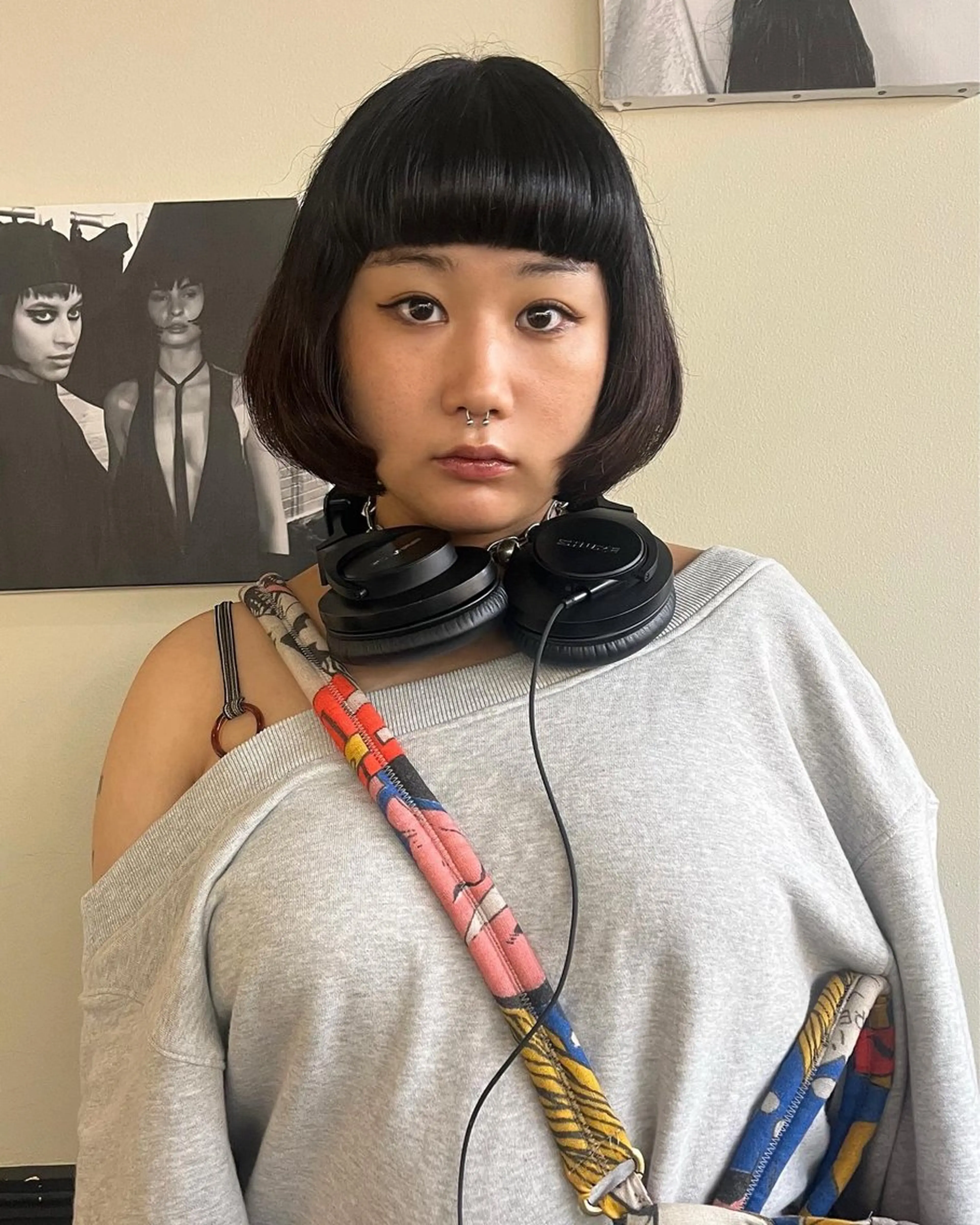 ショート ボブ ✨艶々ケア カラー🎀ミカゼのヘアスタイル