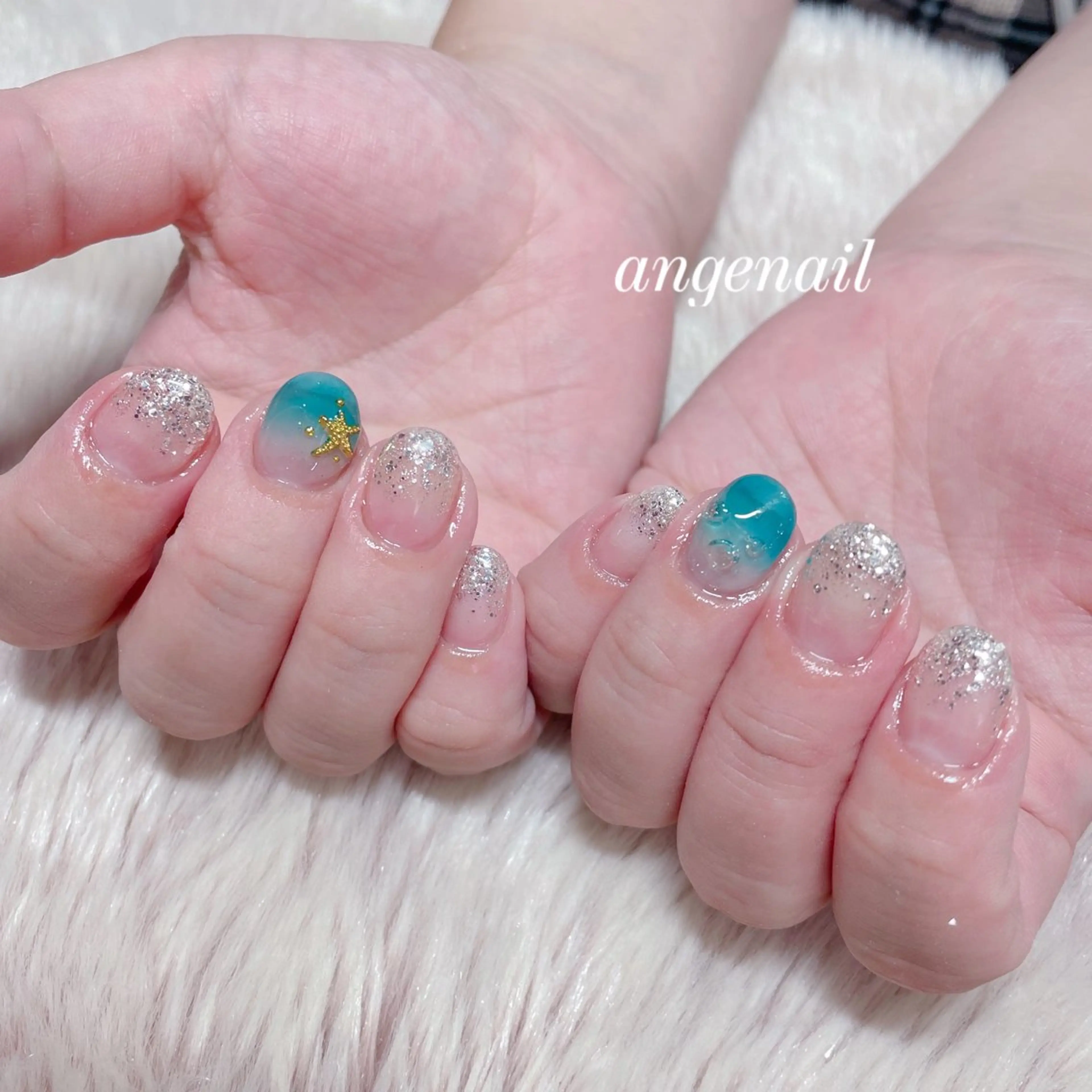 ネイル ハンドネイル オーナーネイリスト MAKIのネイルデザイン