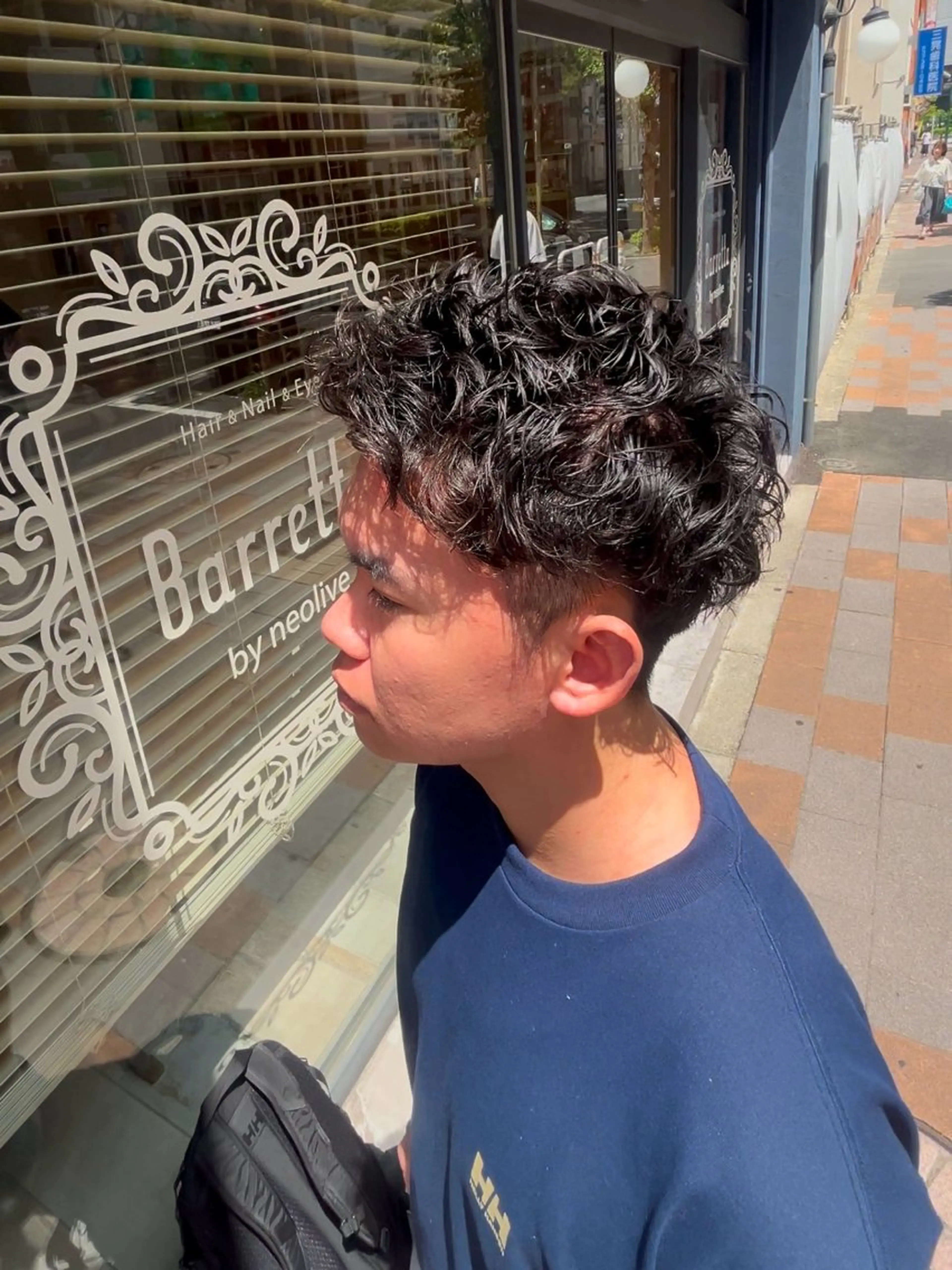 パーマ メンズ カット パーマ ヤシロケンタ メンズ特化のヘアスタイル