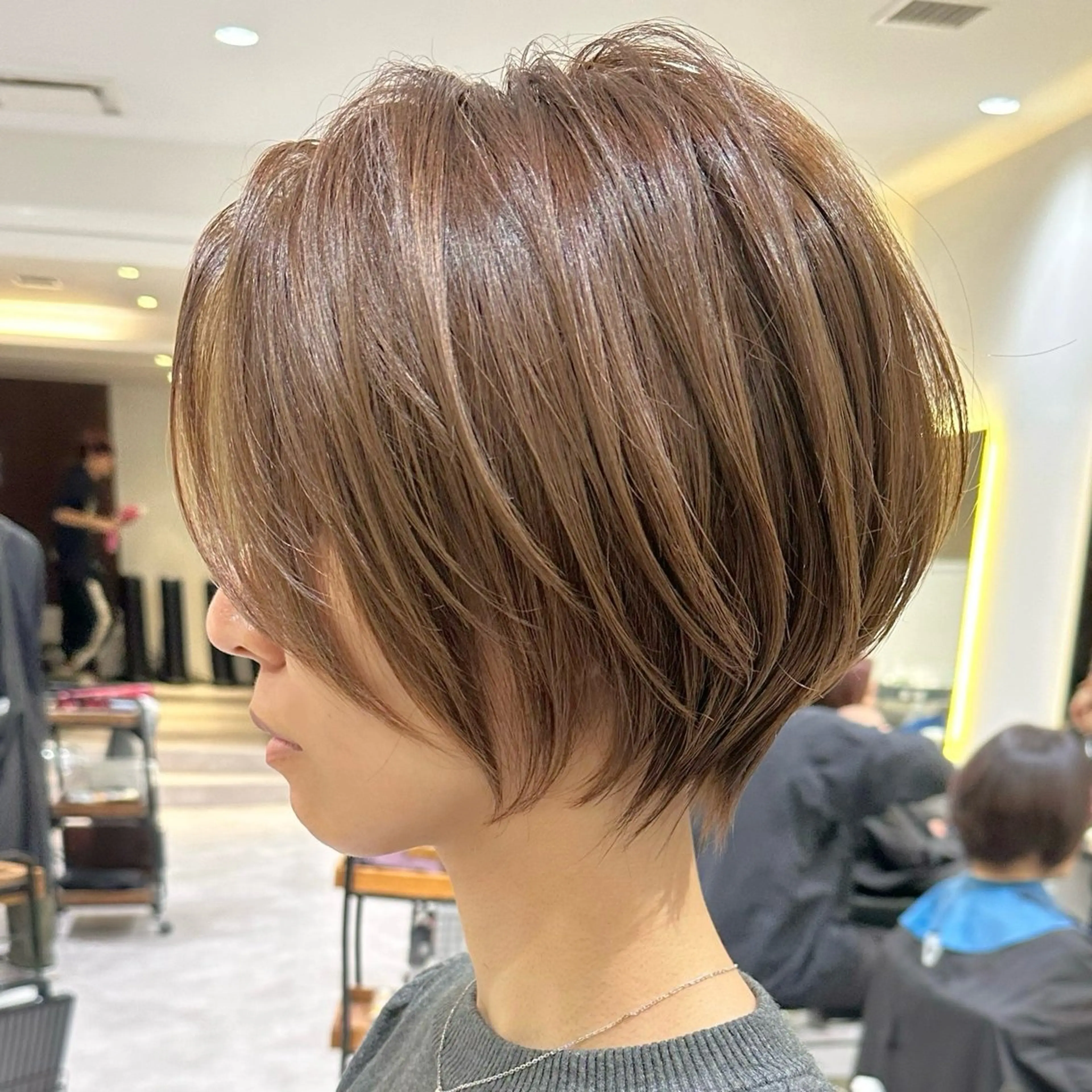 ショート ショートヘア ✨大人ショート特化 /カットモデル/銀座のヘアスタイル