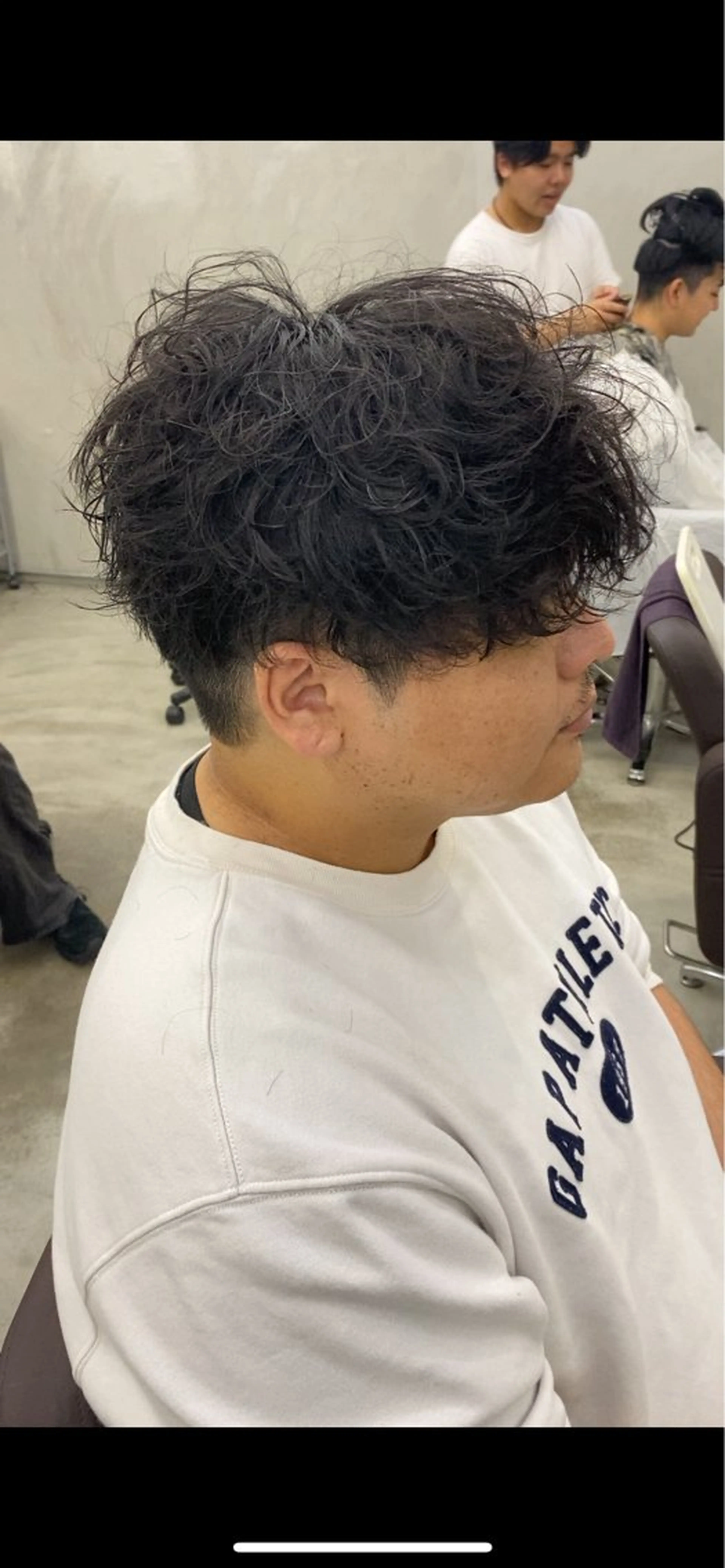 ショート パーマ ツイストスパイラルパーマ スパイラルパーマ メンズカット/パーマ スギウラ　ヒサヤのヘアスタイル