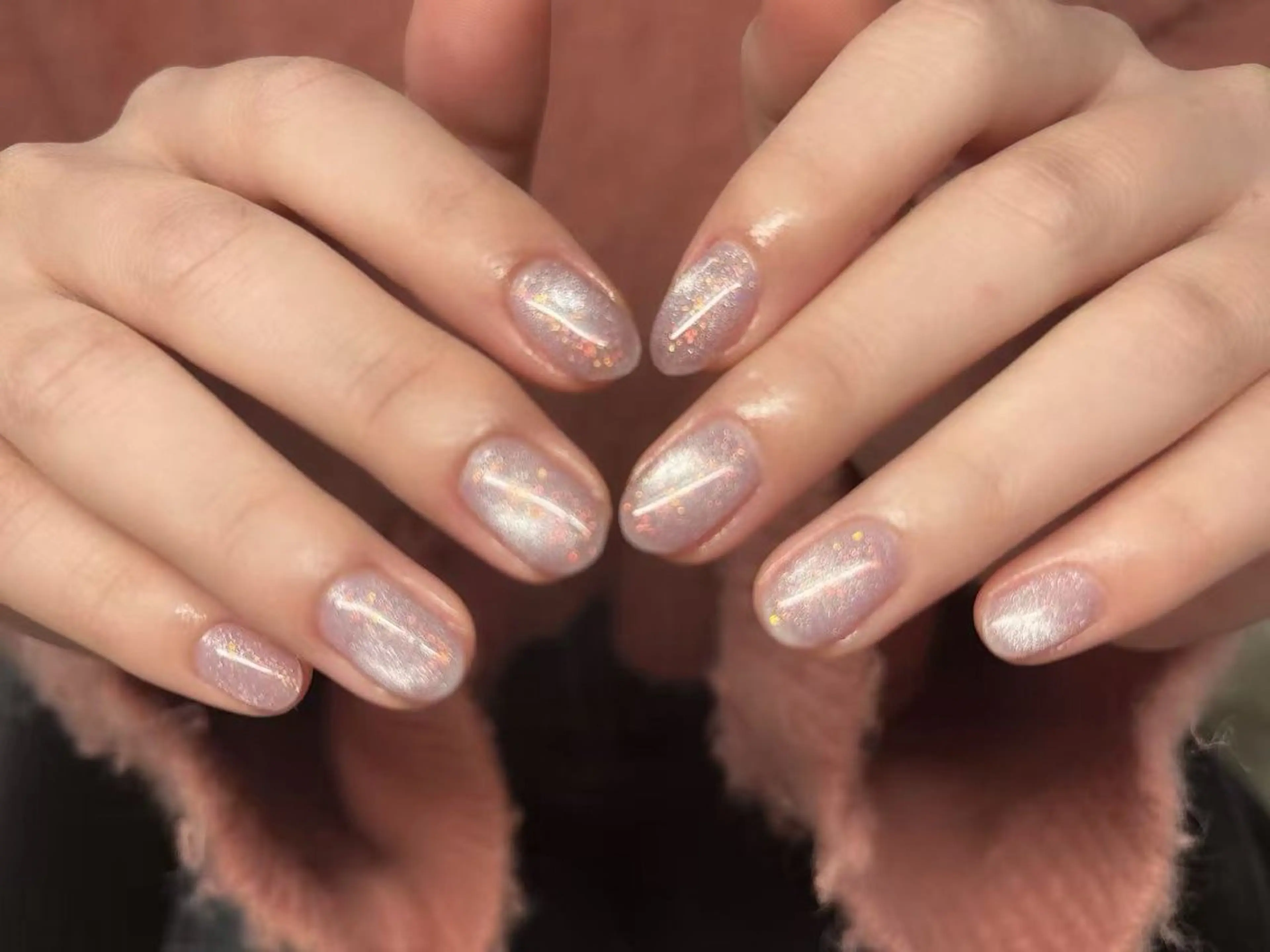 ネイル マグネットネイル マグネットワンカラー ワンカラーネイル KiraNail ユトンのネイルデザイン