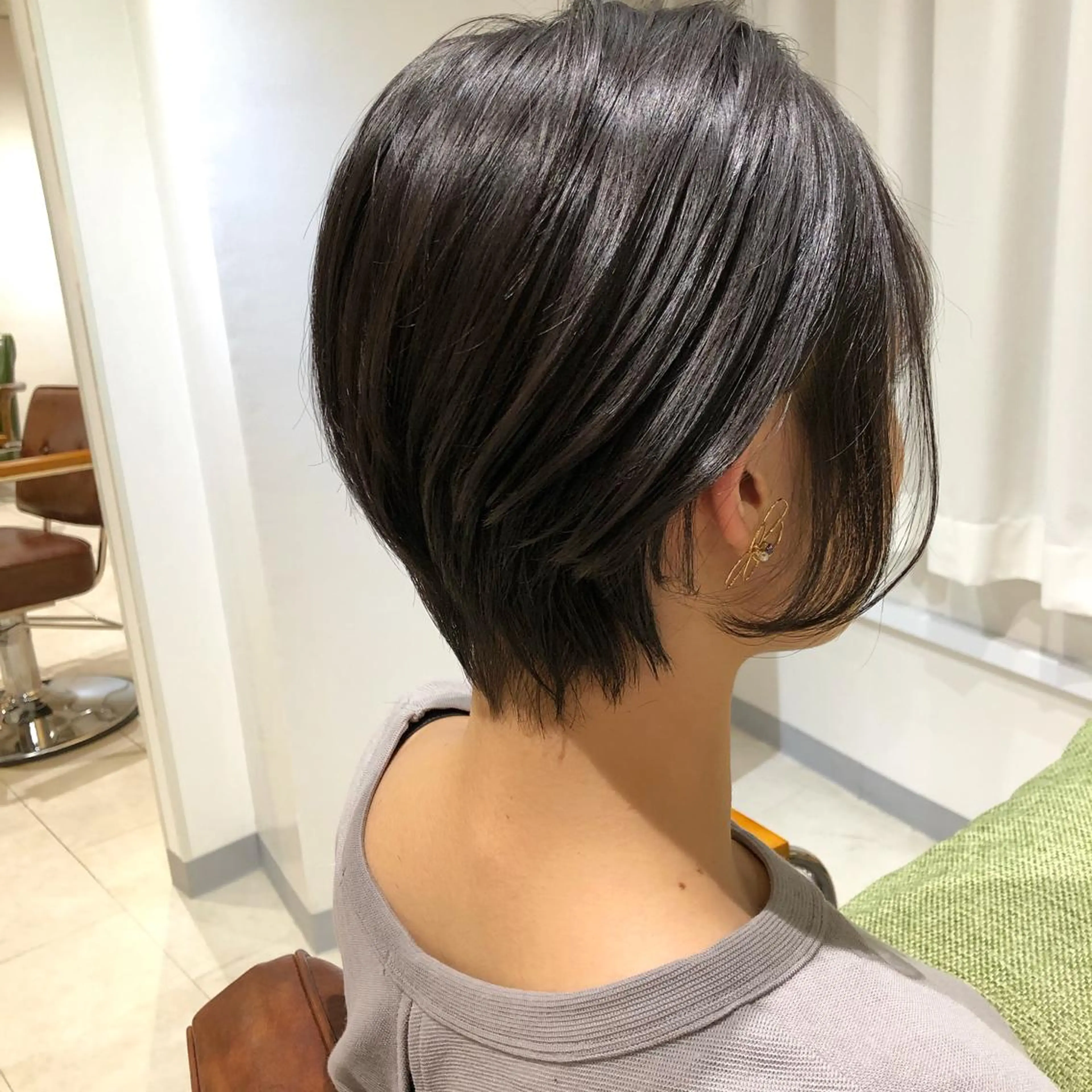 ショート ショートヘア eins.hair所属・過去一の柔髪ヘア 🌿einshairのヘアスタイル