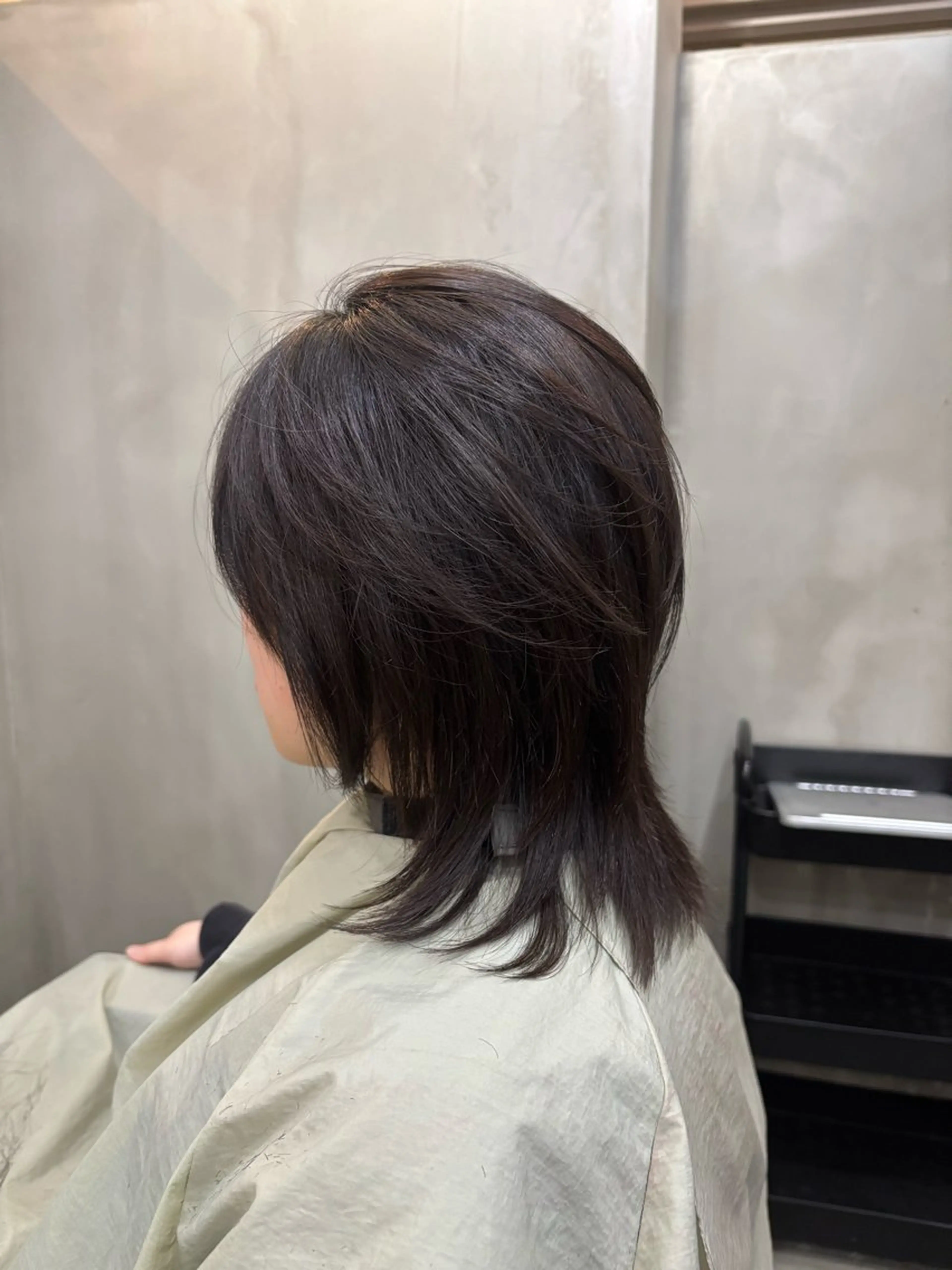 ショート カラー ウルフカット ヘアカラー 中園康 /カラー/ブリーチのヘアスタイル