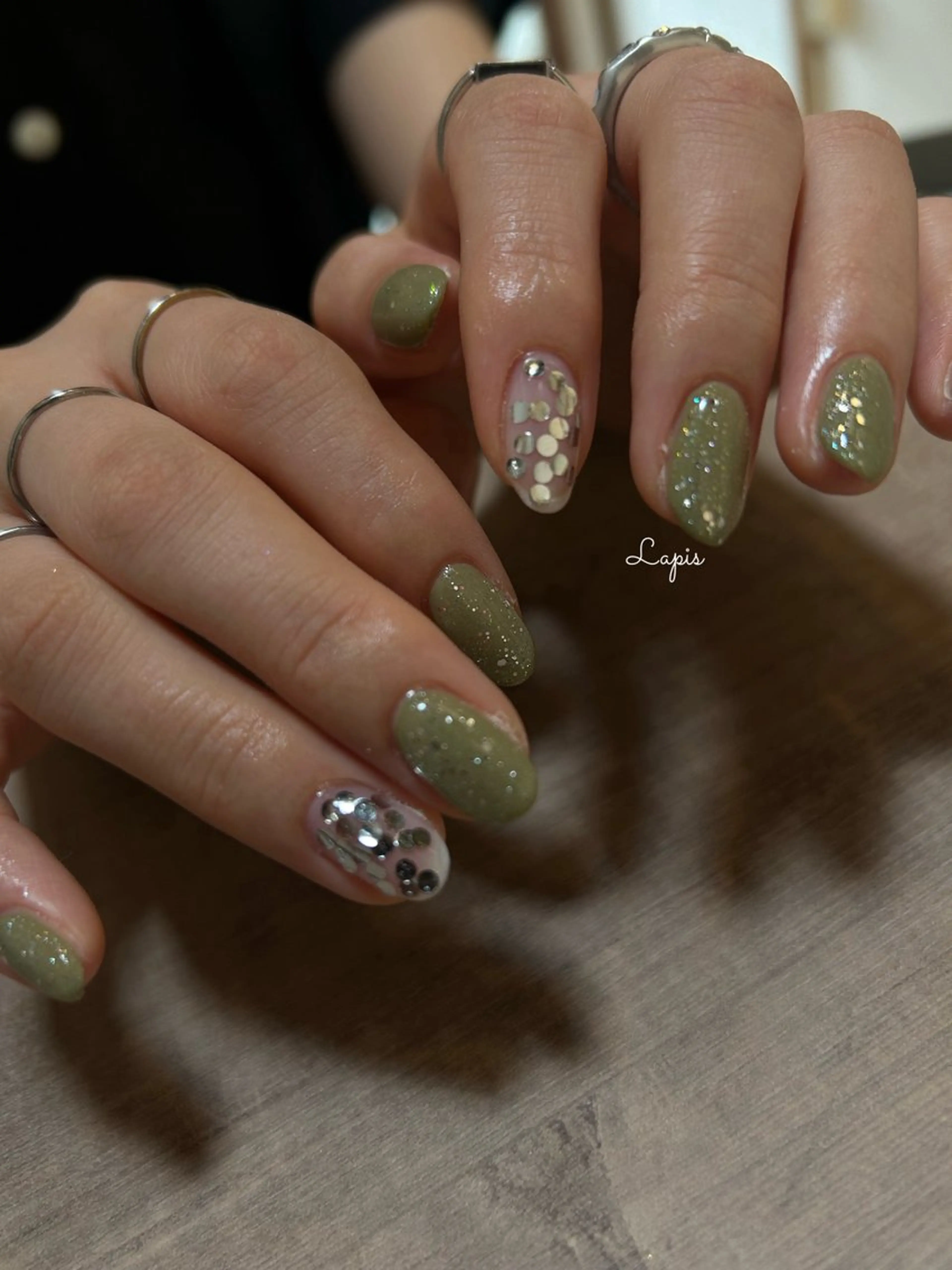 ネイル ハンドネイル Lapis *のネイルデザイン