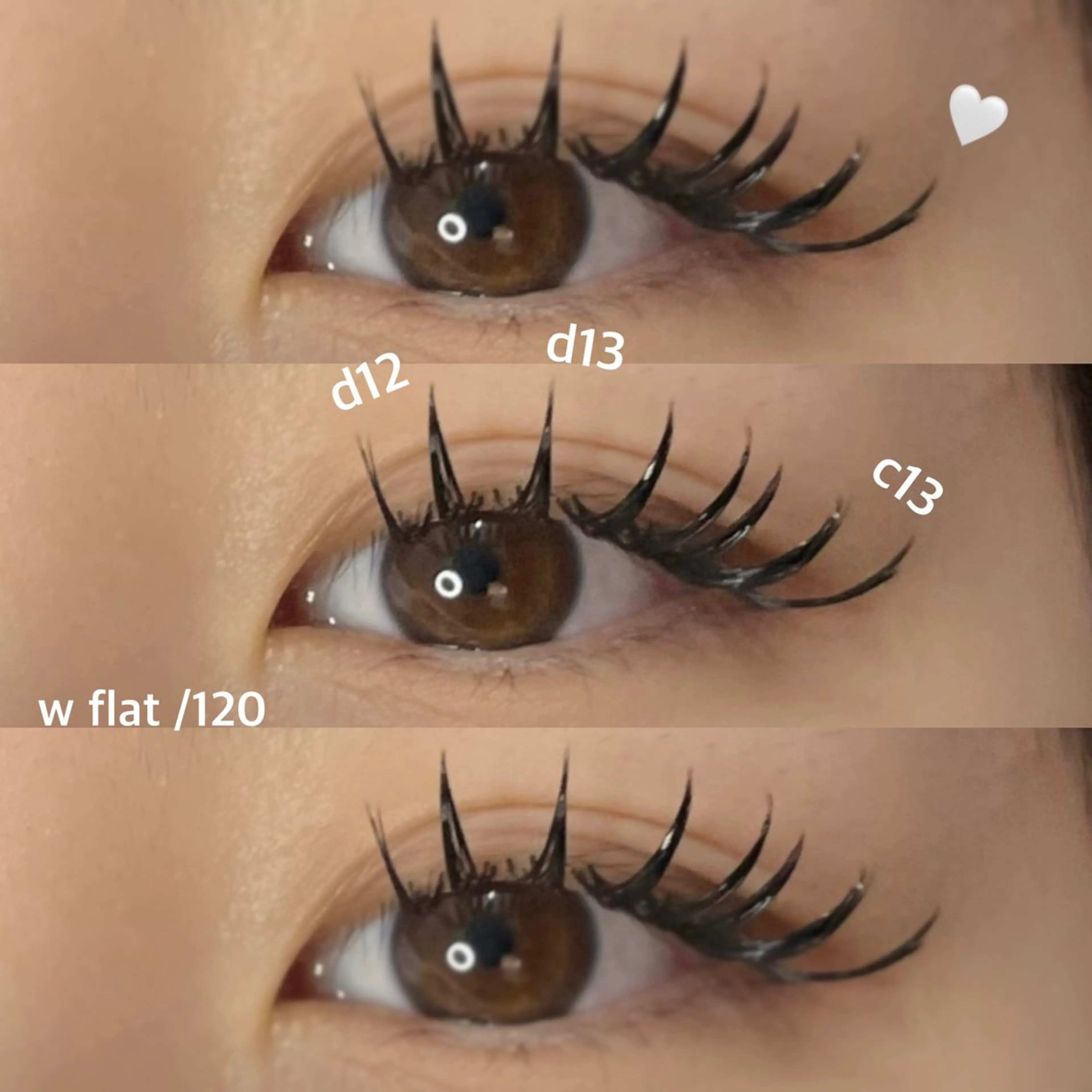 🌷Wフラット120束(オフ込)🌷 ※バインドロック・ボリュームラッシュ・LEDのオフは➕1000円の写真