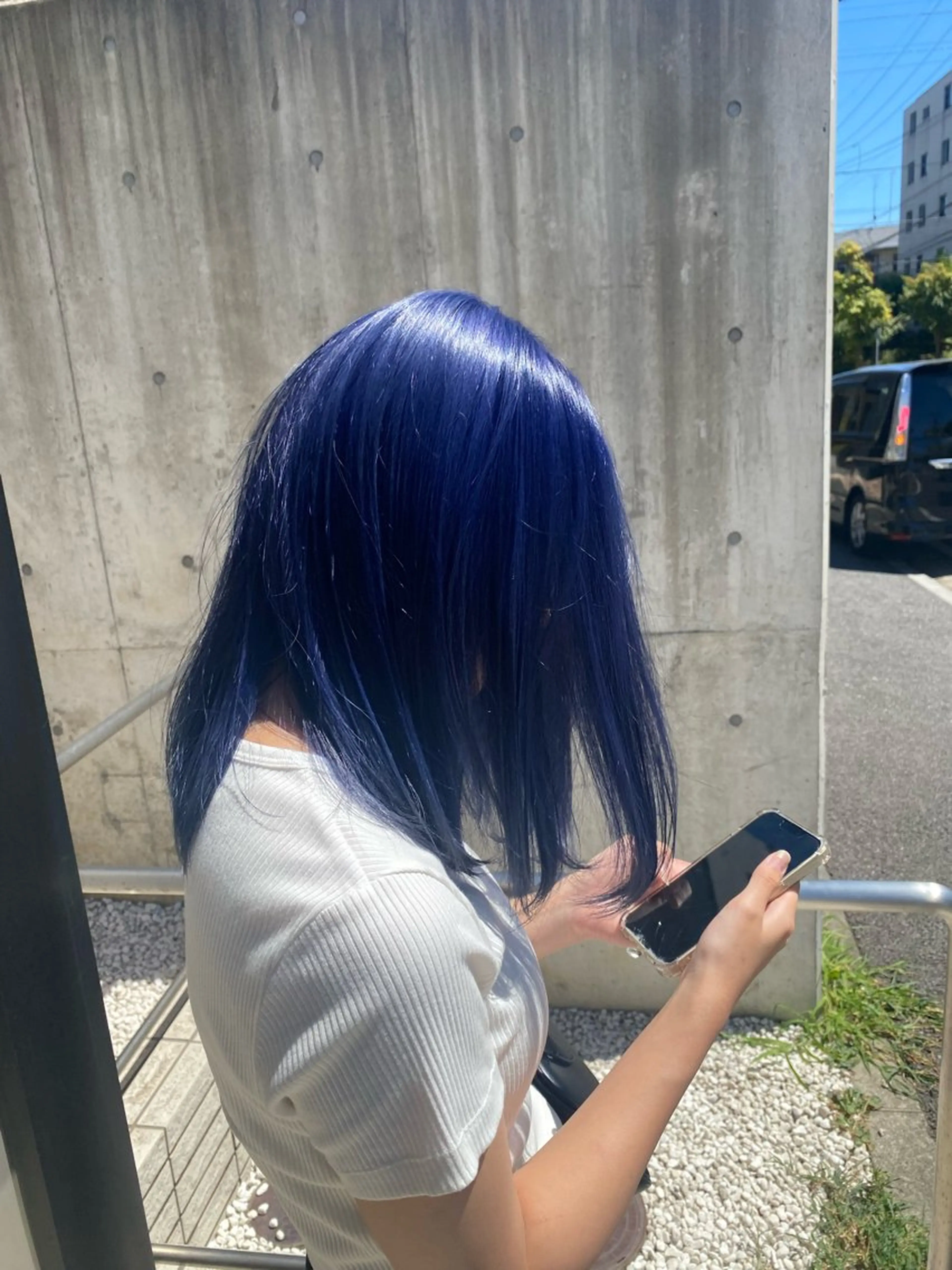 セミロング カラー ヘアアレンジ カット ヘアカラー トリートメント Tiffa二子玉川所属・【ブリーチはお任せ】 ハイトーン✨yuraのヘアスタイル