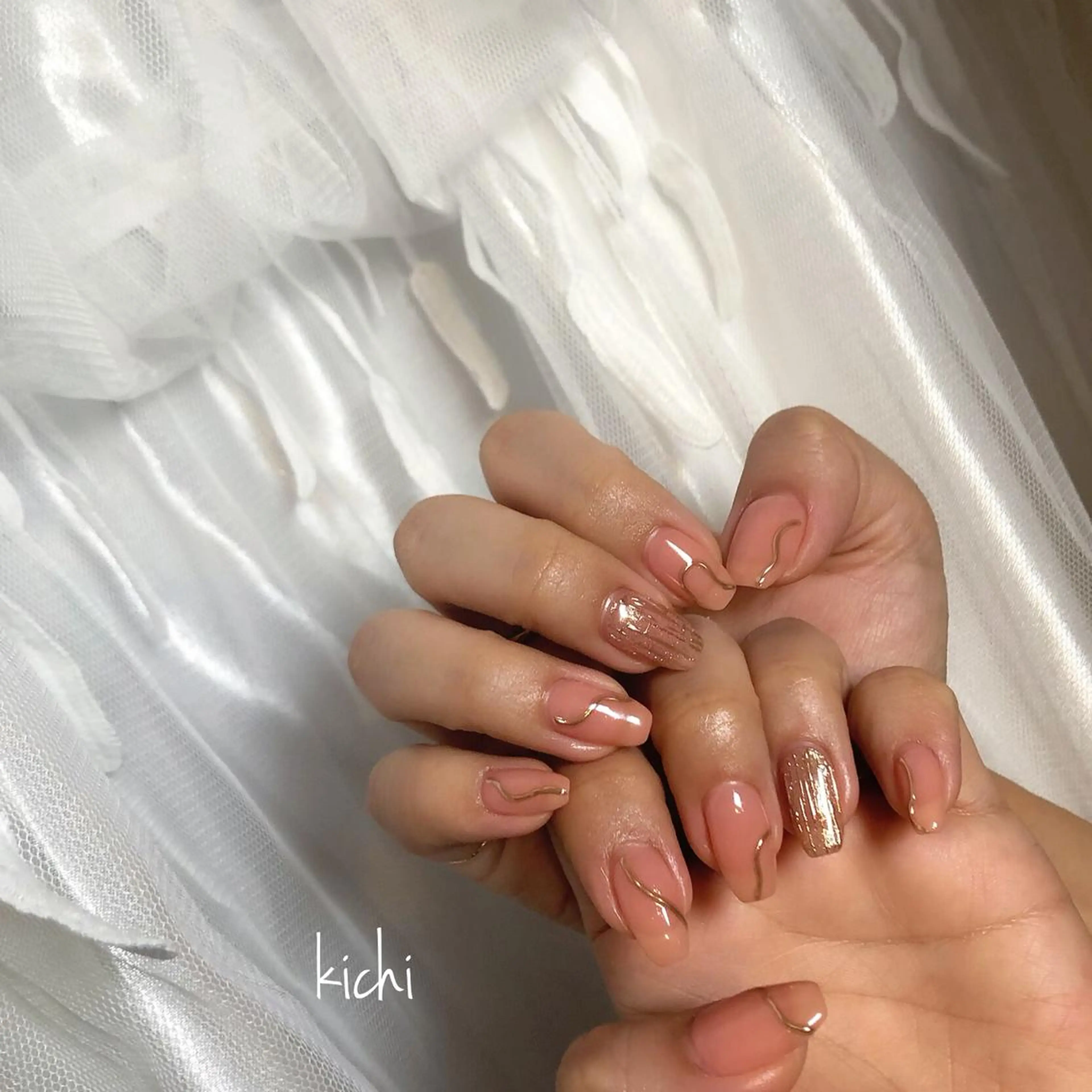 ネイル kichi･: *のネイルデザイン