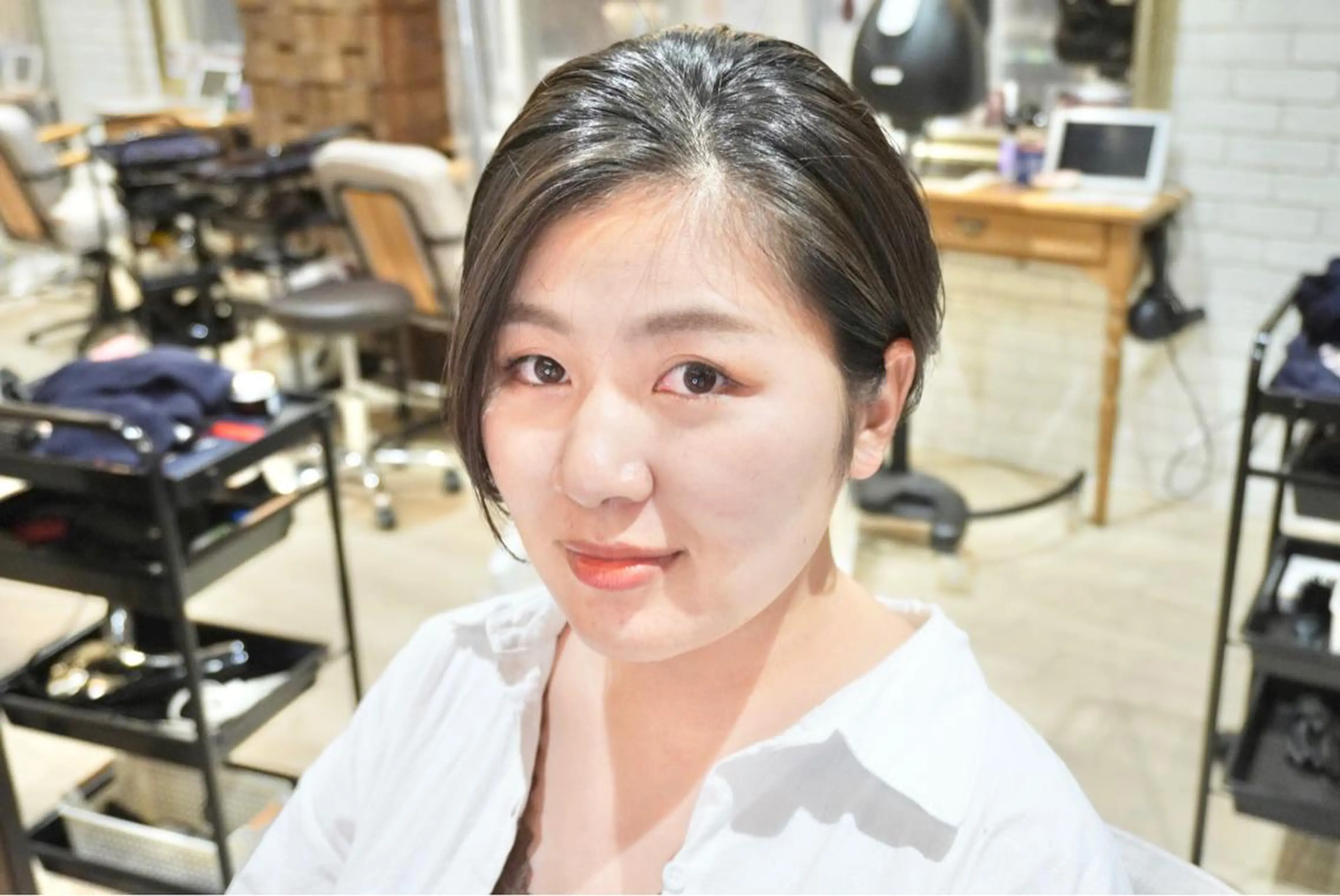 ショート ショートヘア ミヤザキ ユタカのヘアスタイル