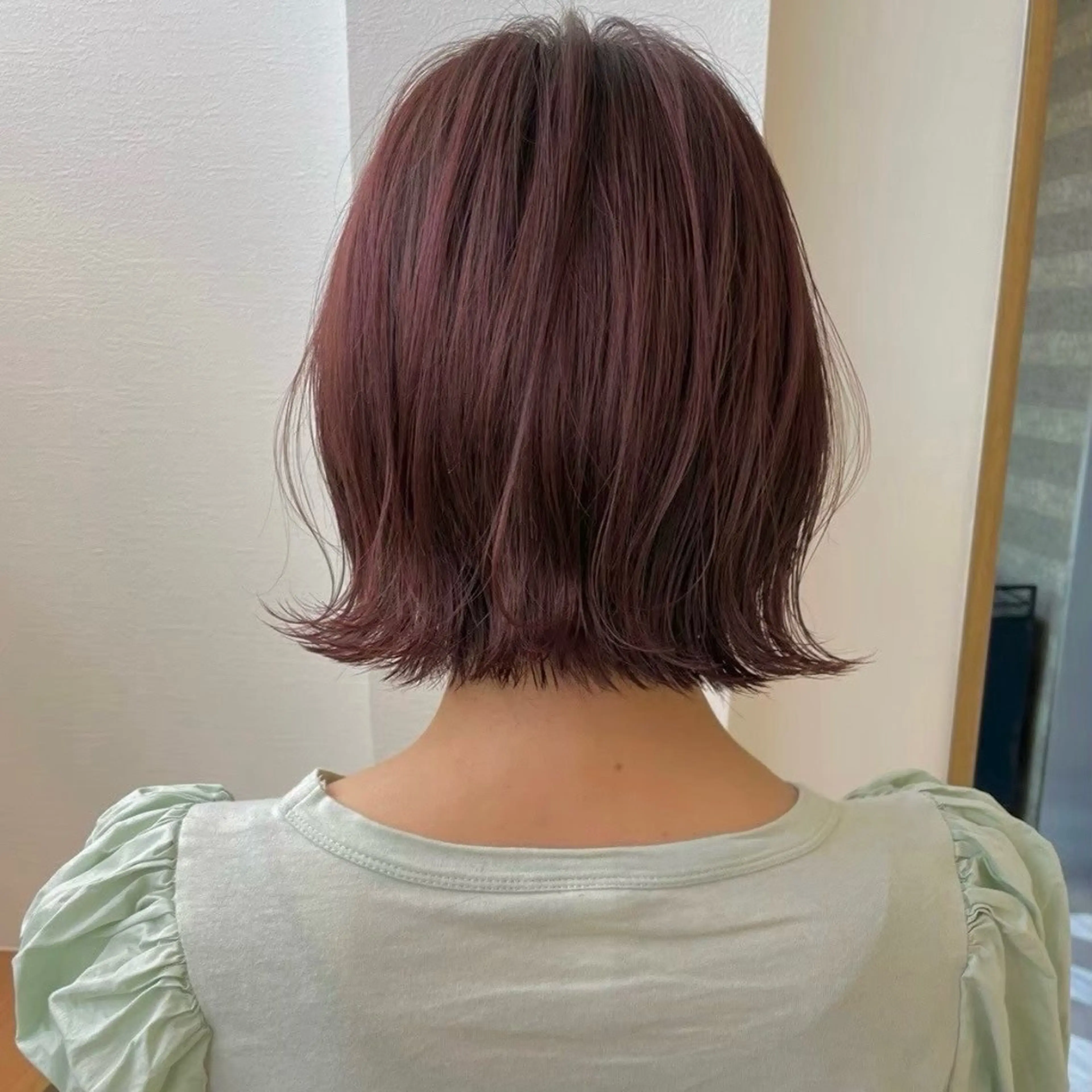 ショート カラー 透明感カラー🩵 けいやのヘアスタイル