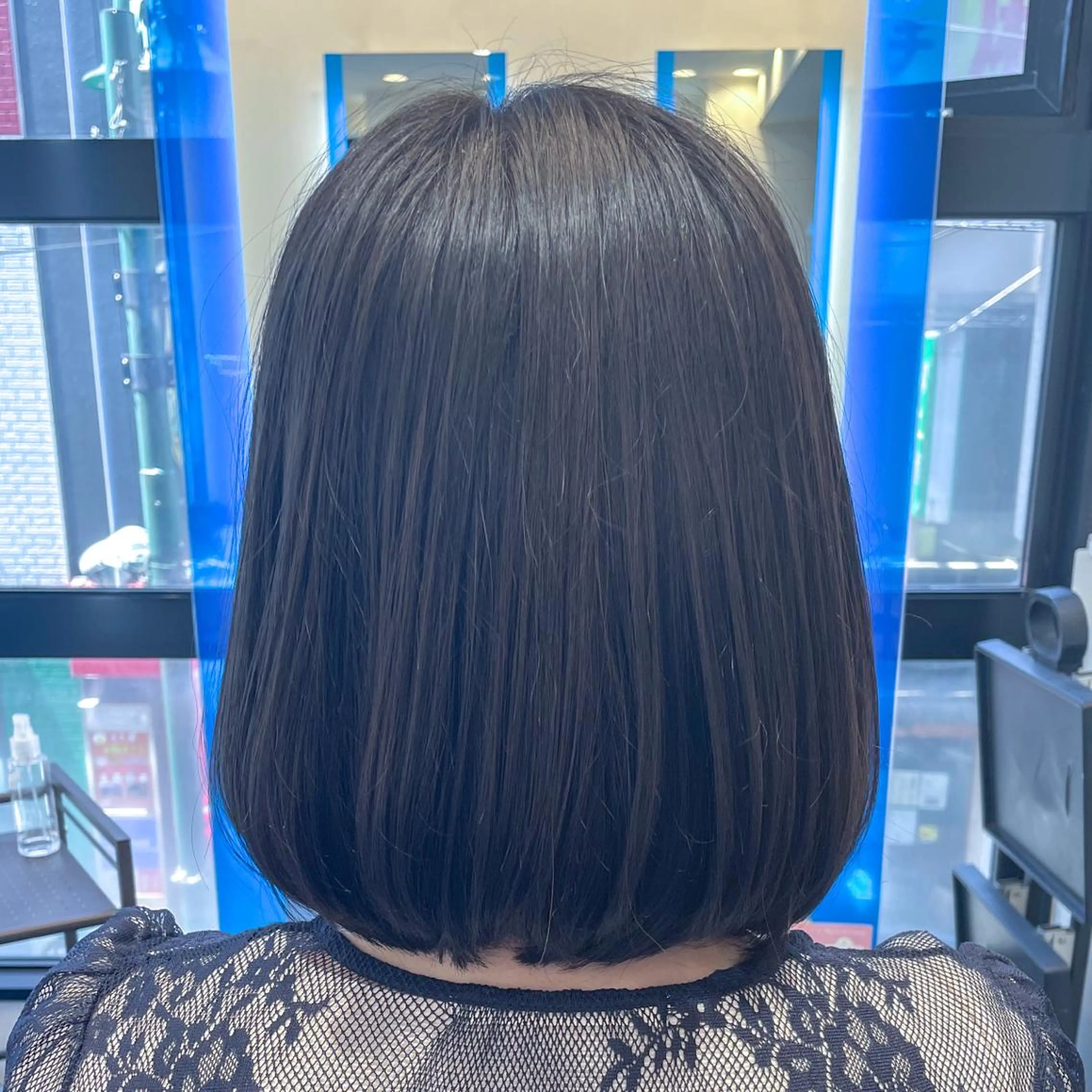 ミディアム ボブ カット トリートメント 伊藤 未来のヘアスタイル