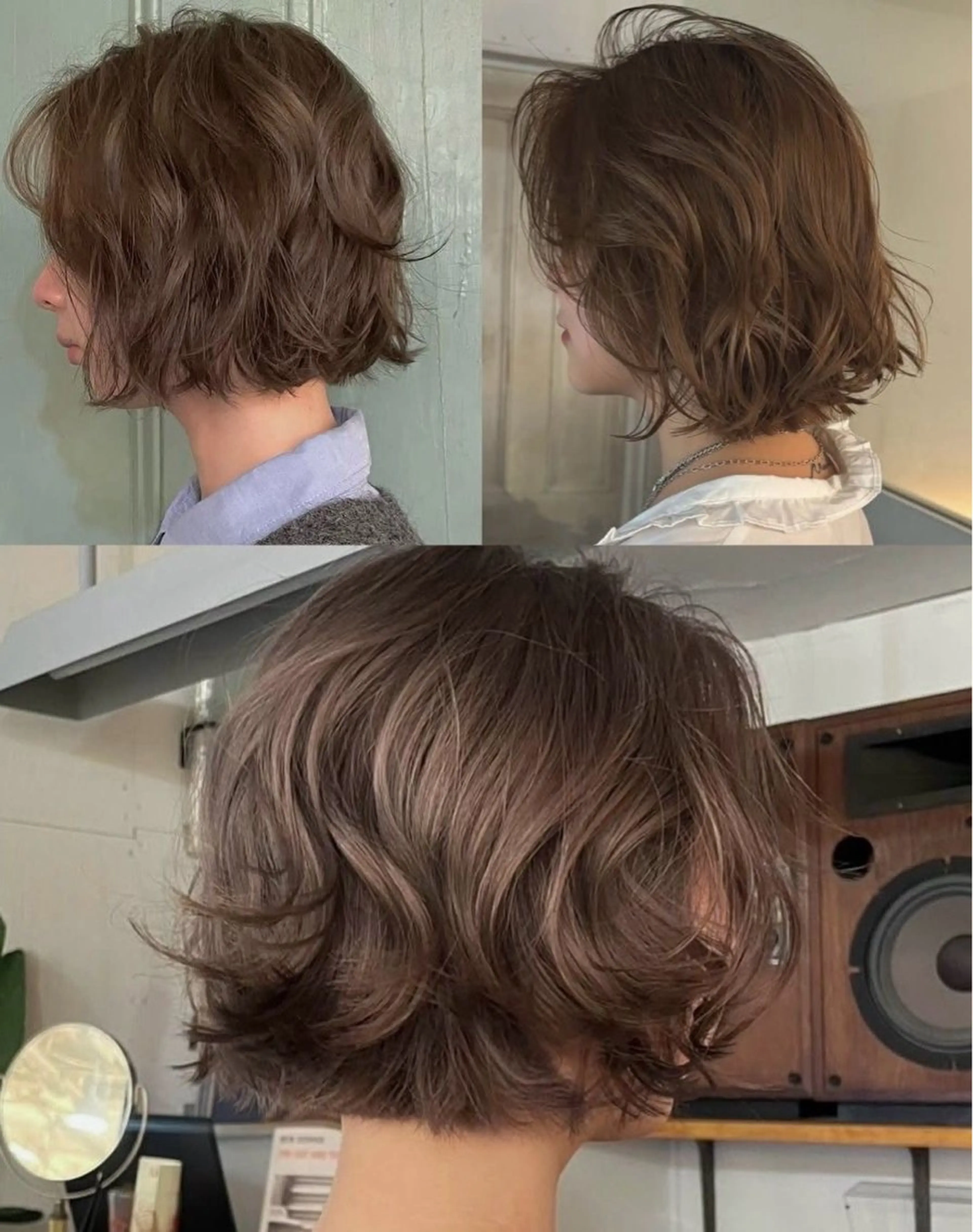 ショート カット パーマ 優李 ゆうりのヘアスタイル