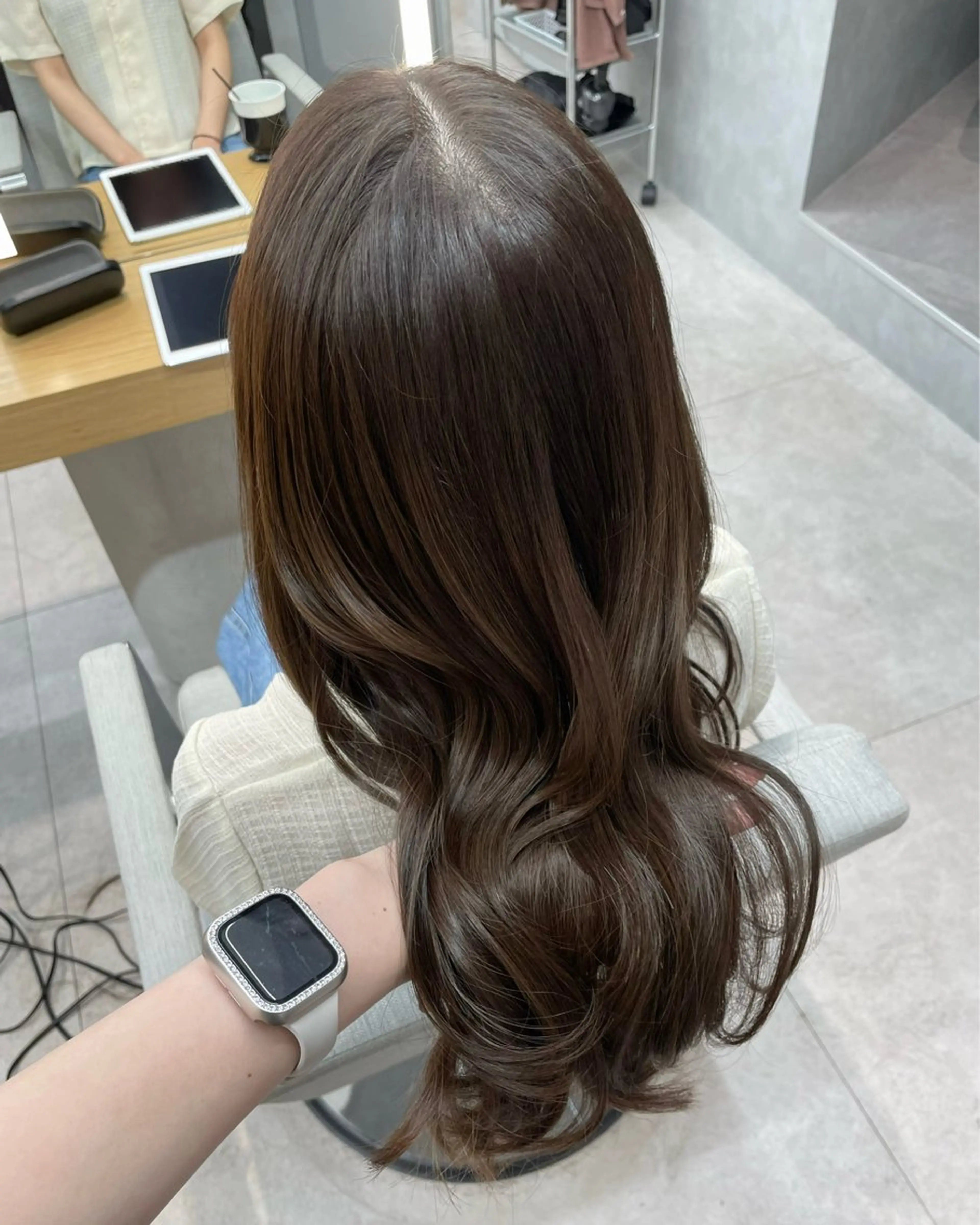 ロング カラー 澤 佑華 🎀 透明感カラーのヘアスタイル