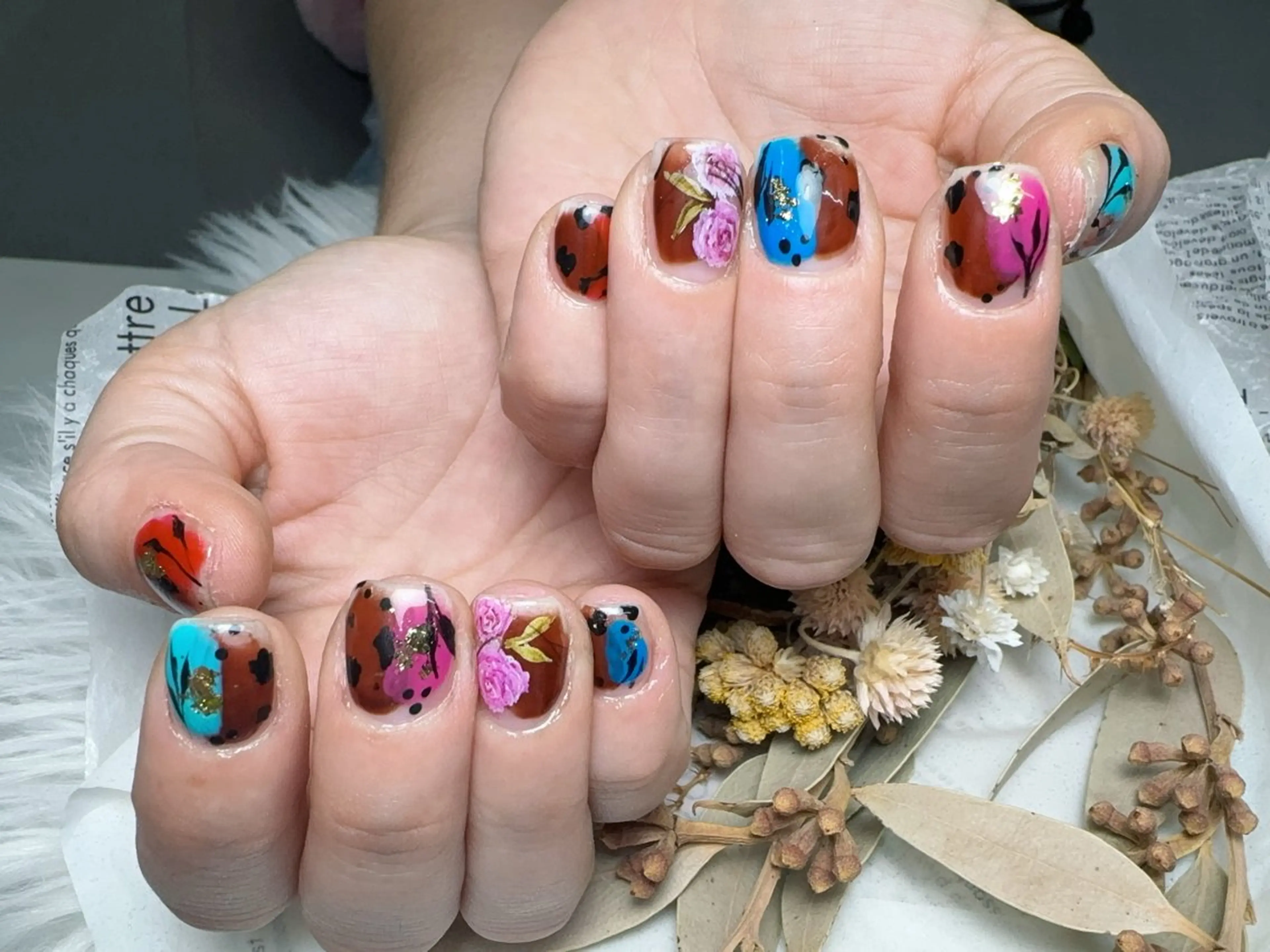 ネイル 長さ出し フレンチネイル ジェルネイル ガラスフレンチ 韓国ネイル ハンドネイル ハンドケア For U nail スカルプ専門店のネイルデザイン